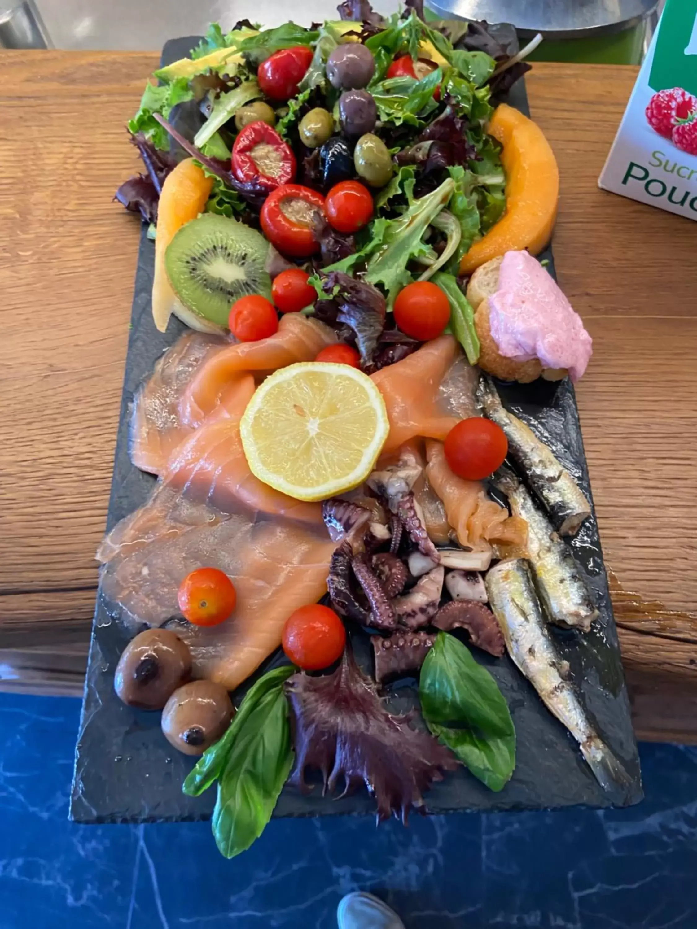 Food close-up in Hotel Relais Du Postillon