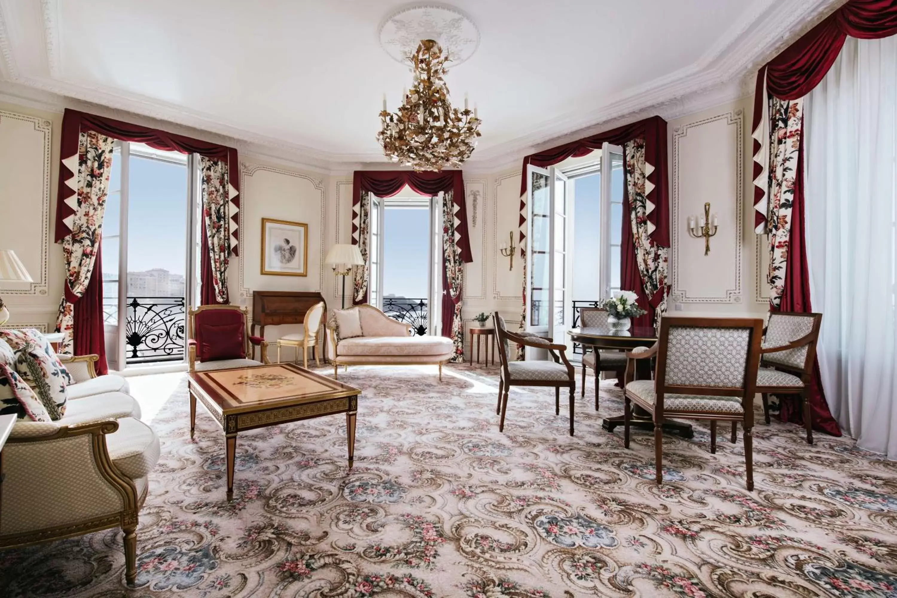 Photo of the whole room, Seating Area in Hôtel du Palais Biarritz, in The Unbound Collection by Hyatt