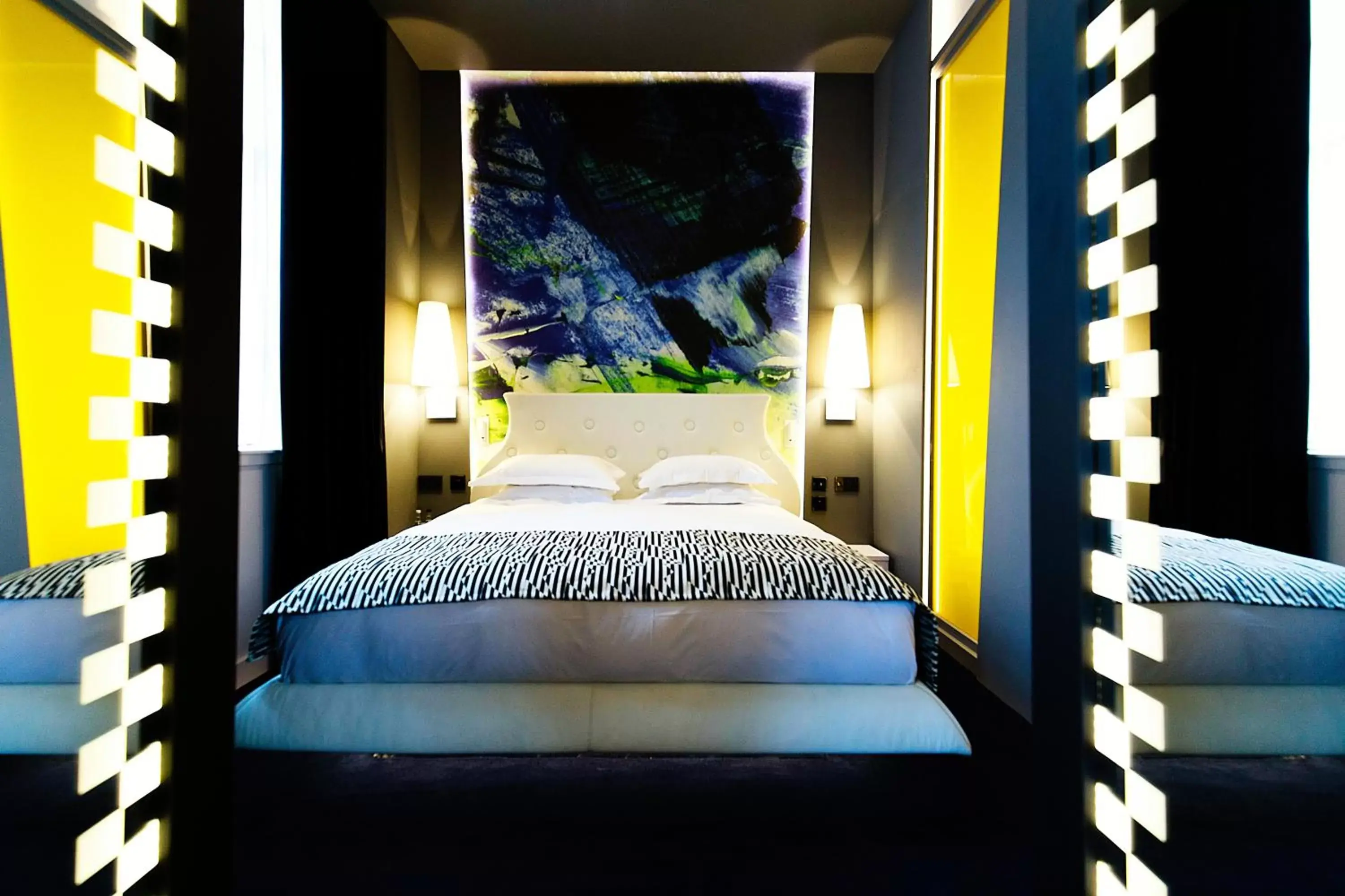 Bedroom, Bed in Malmaison Hotel Leeds