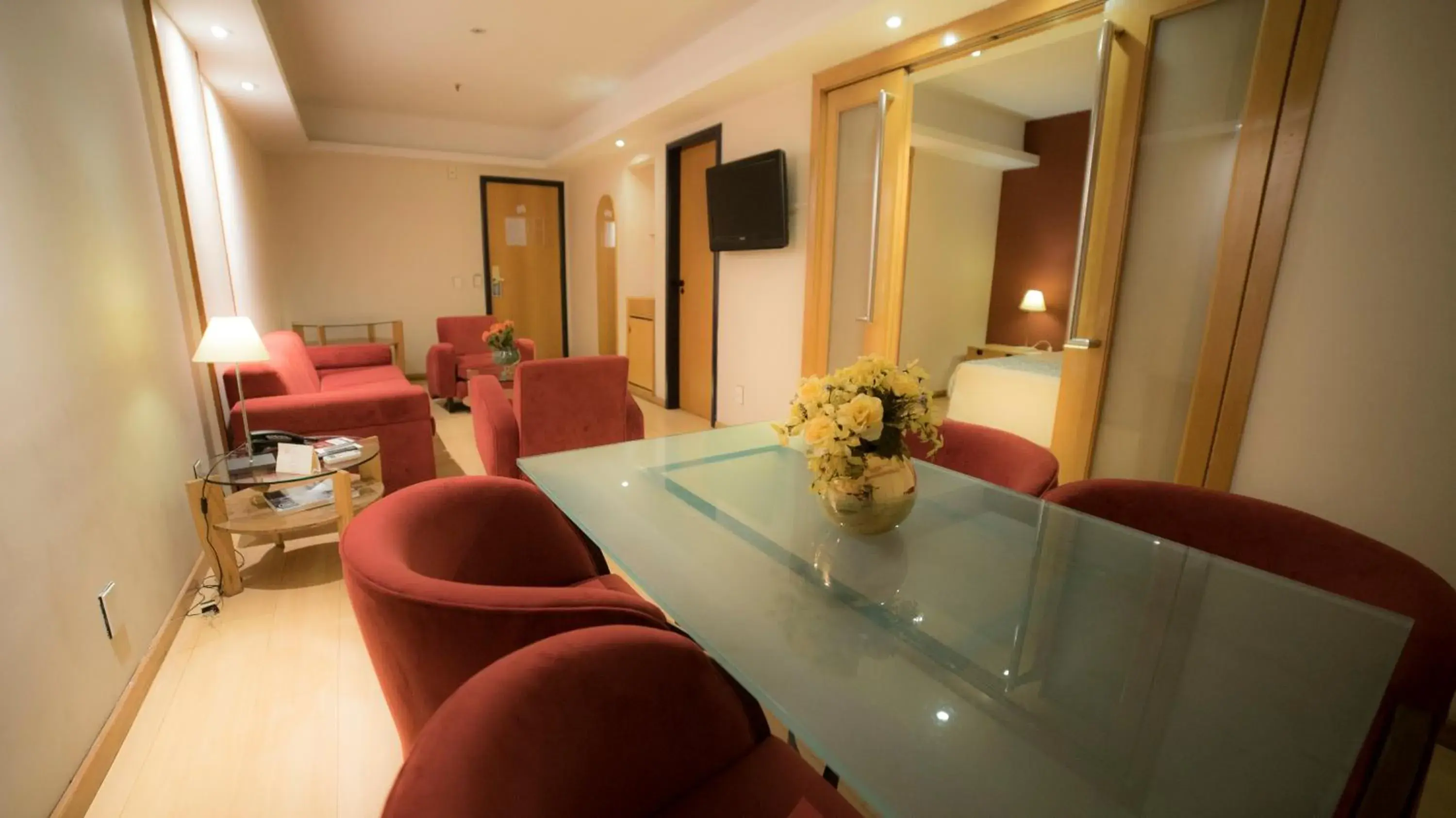 Living room, Seating Area in South American Copacabana Hotel