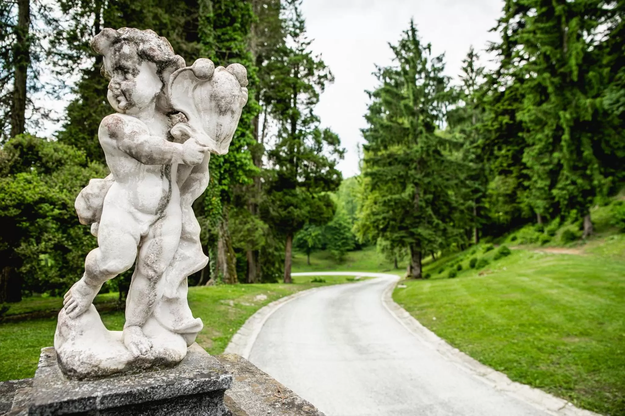 Natural landscape in Grad Strmol