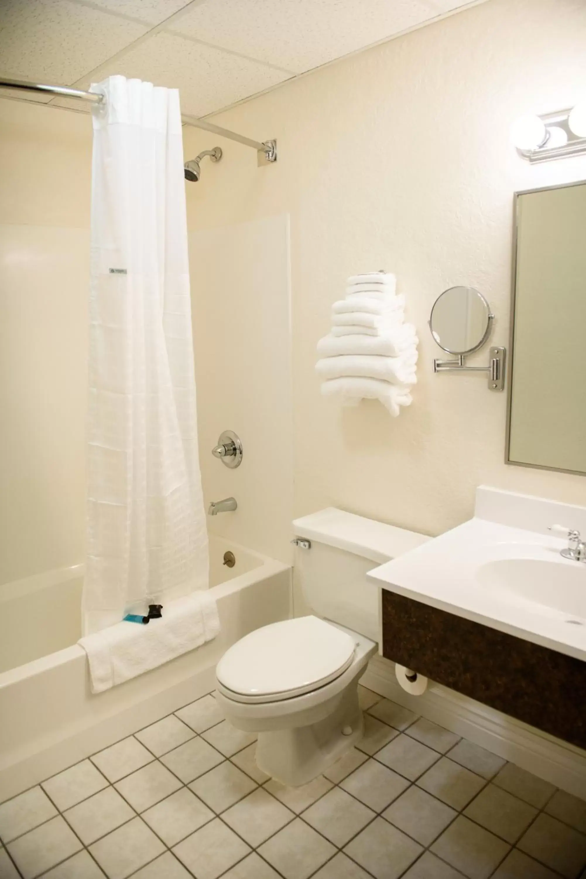 Bathroom in Americas Best Value Inn New Paltz