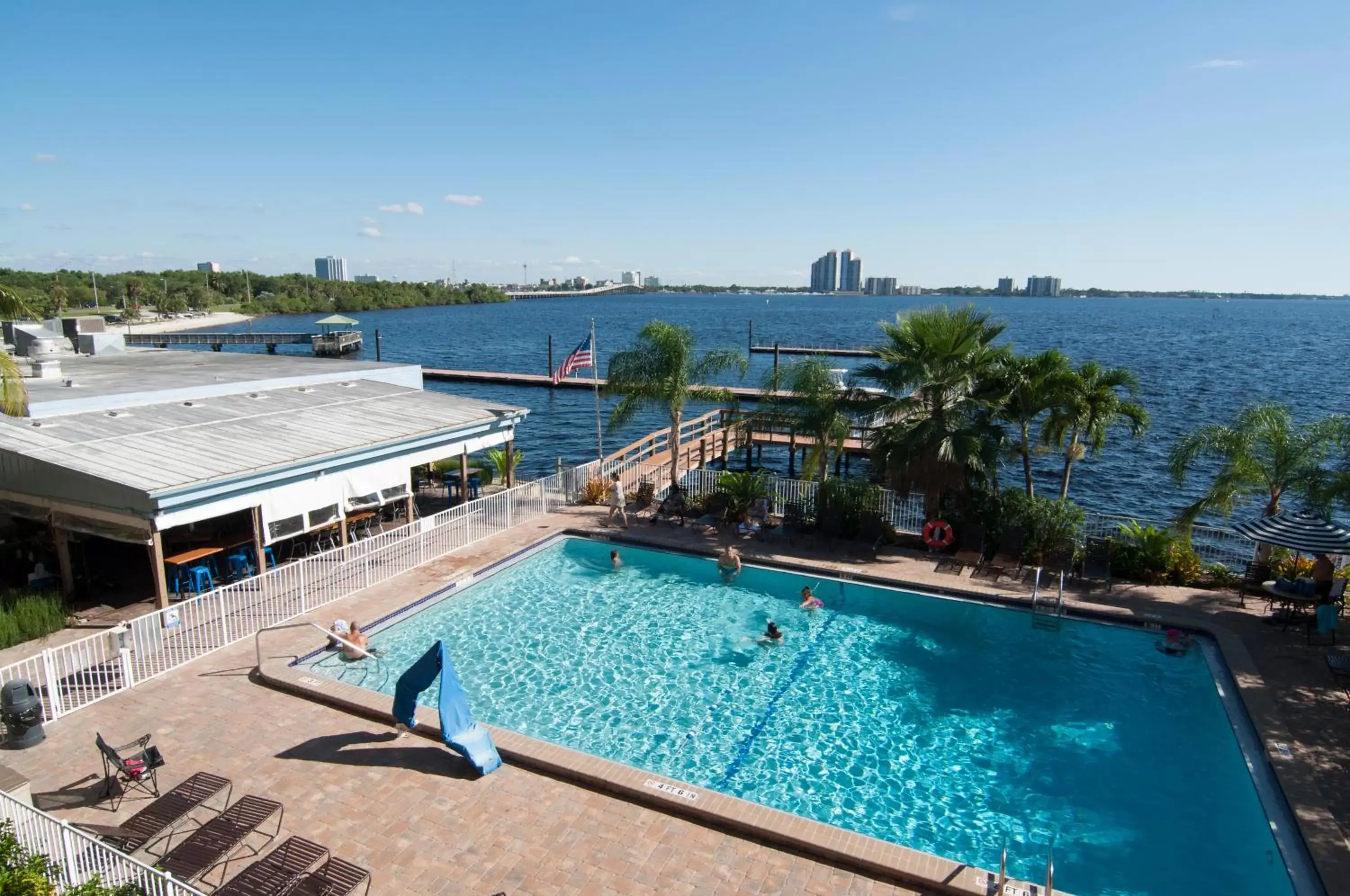 Swimming pool, Pool View in Best Western Fort Myers Waterfront