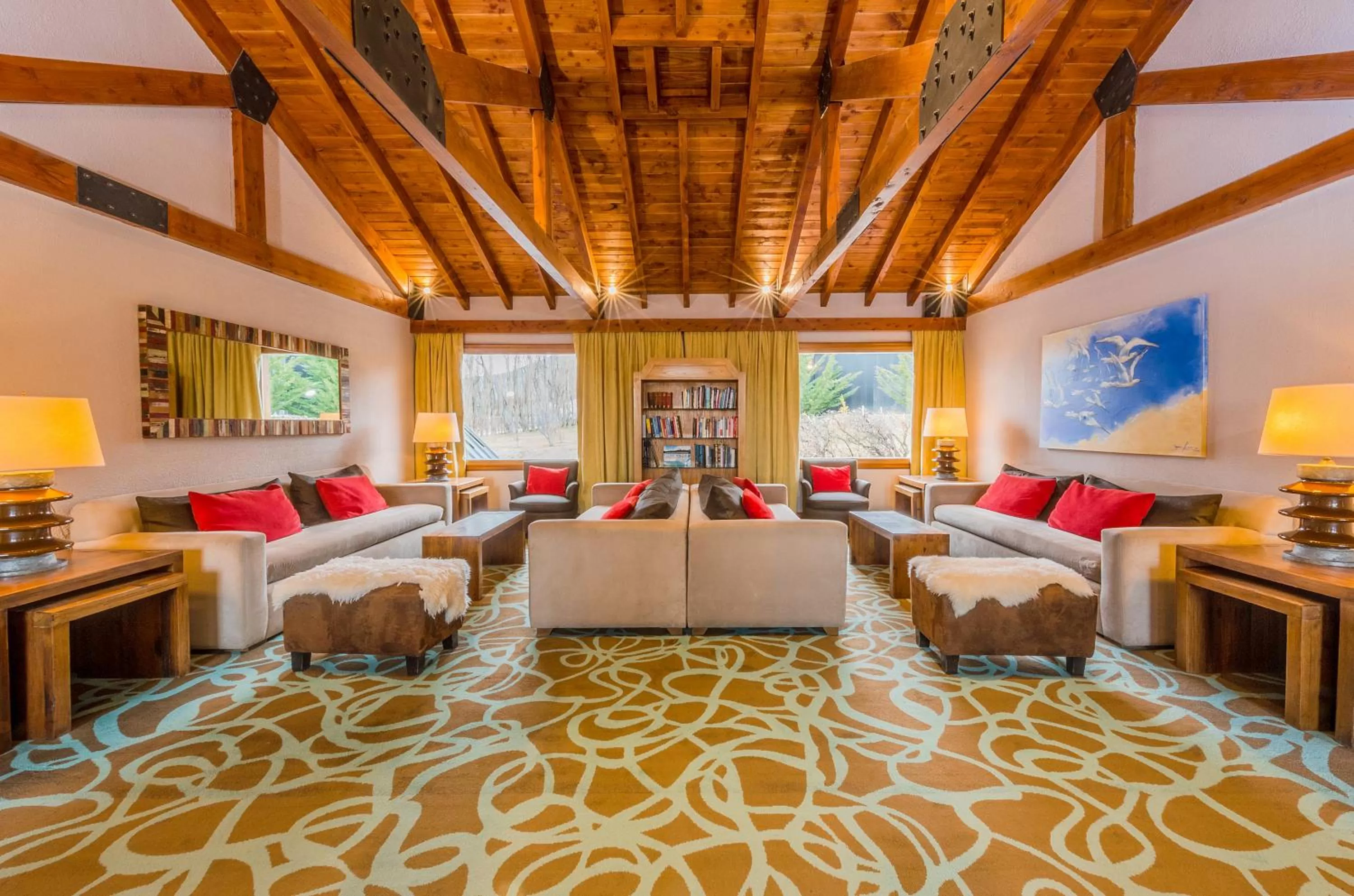 Area and facilities in Mirador del Lago Hotel