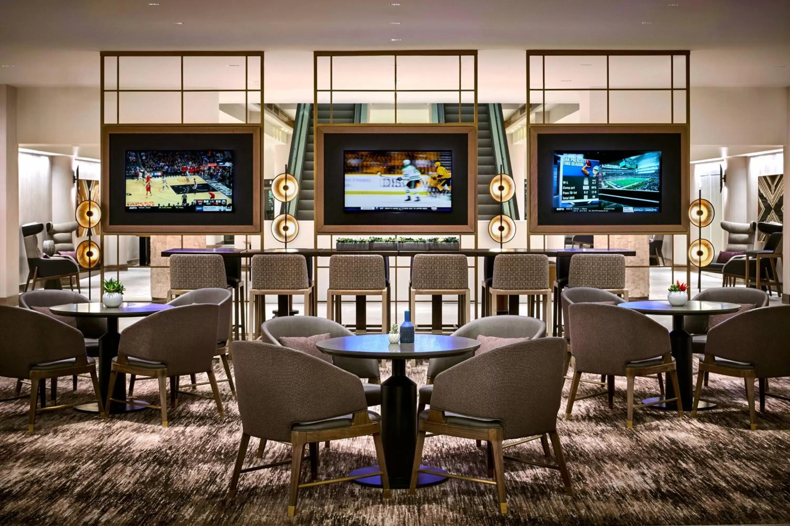 Lobby or reception in San Antonio Marriott Rivercenter on the River Walk
