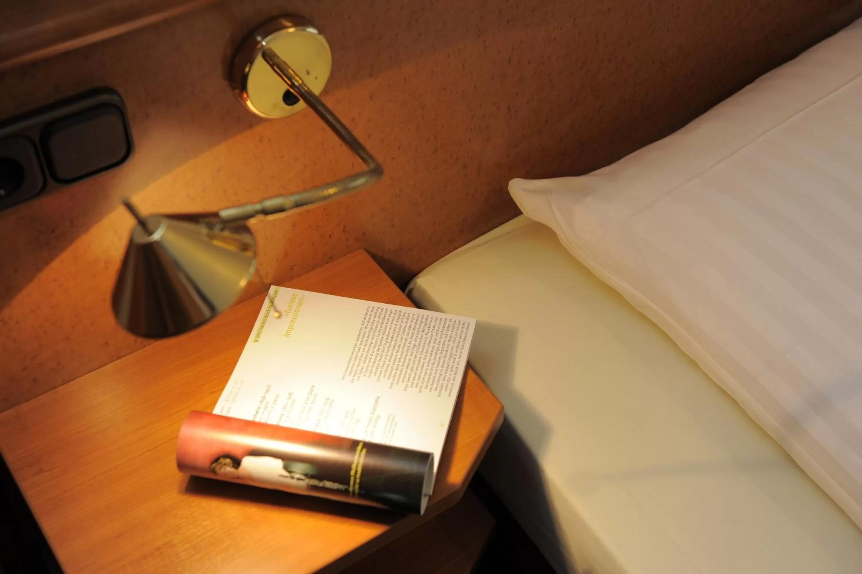 Decorative detail, Bed in Hotel Heldt