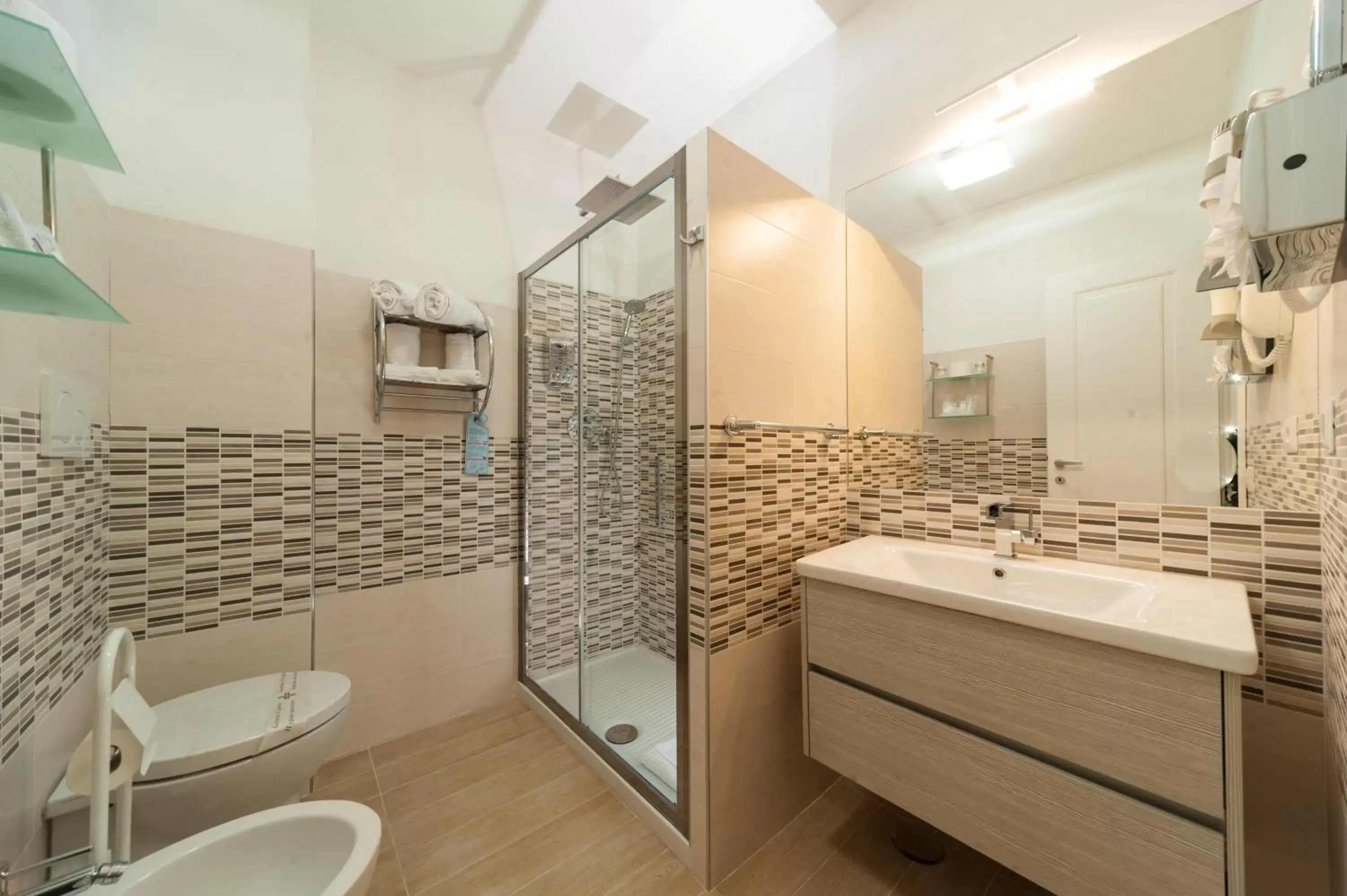 Bathroom in Relais Trevi 95 Boutique Hotel
