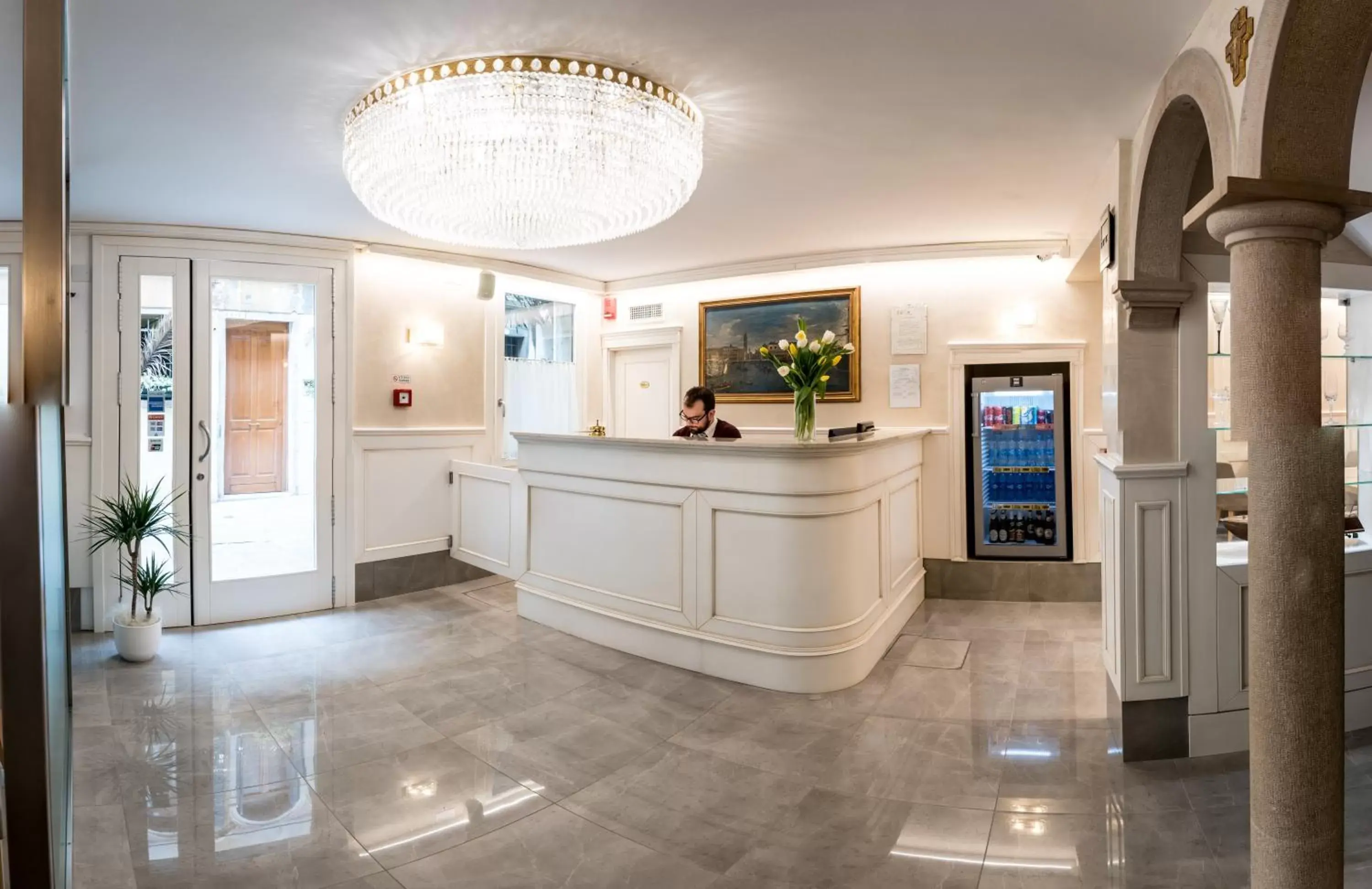 Lobby or reception in Hotel Guerrini