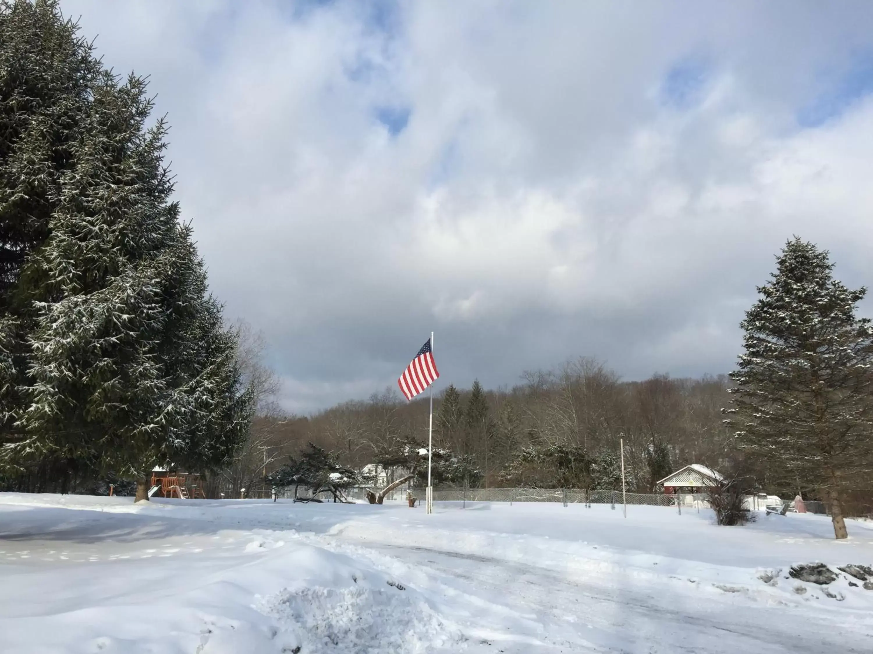 Winter in Echo Valley Cottages