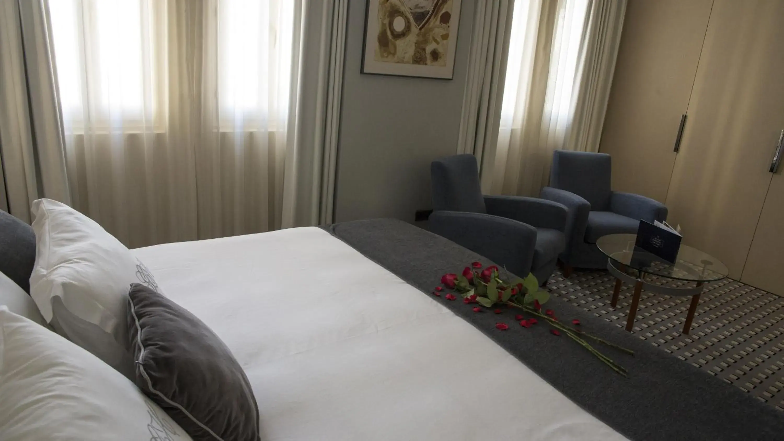 Bed in Gran Hotel Albacete