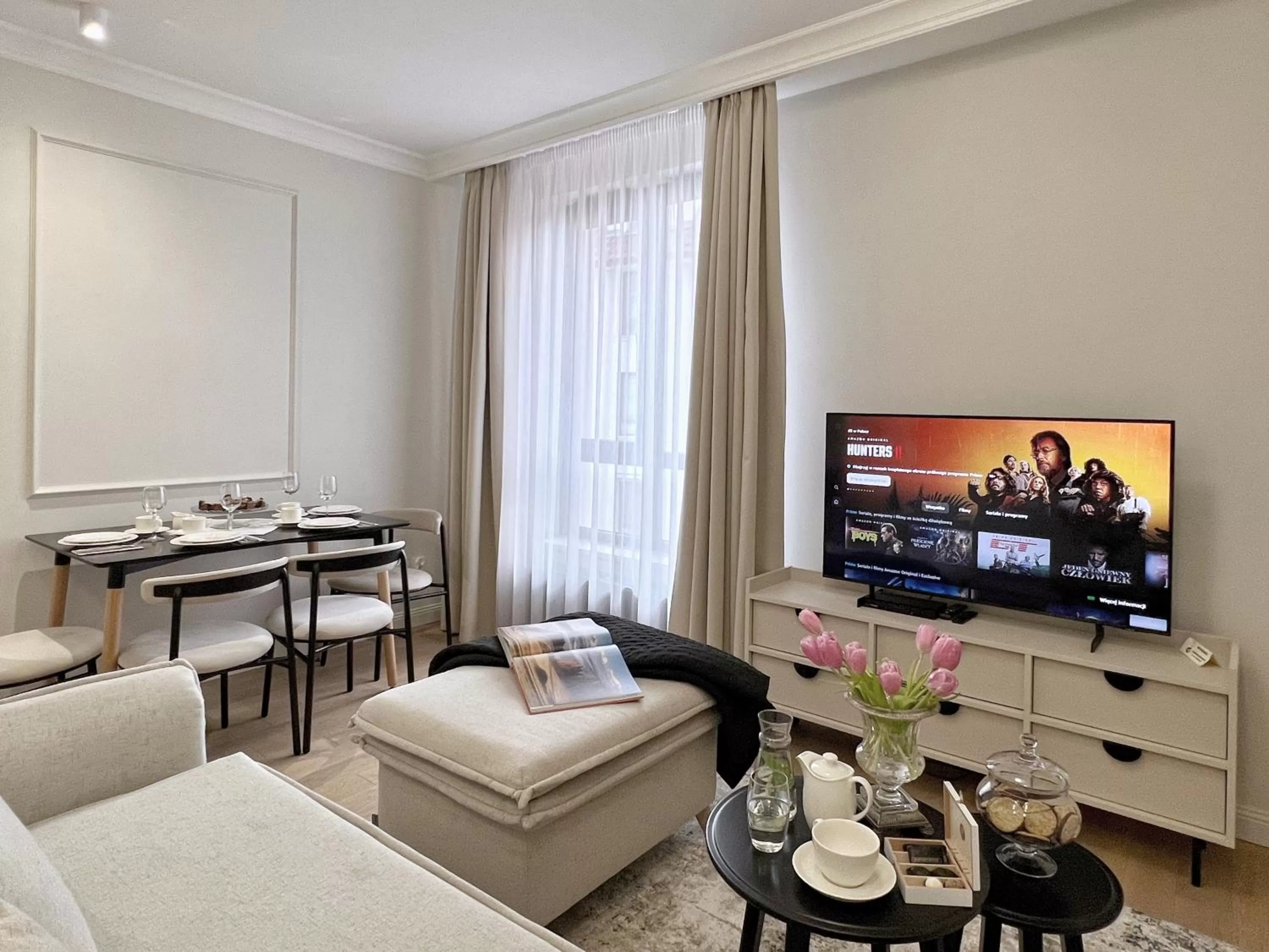 Bed in Kurkowa Apartments