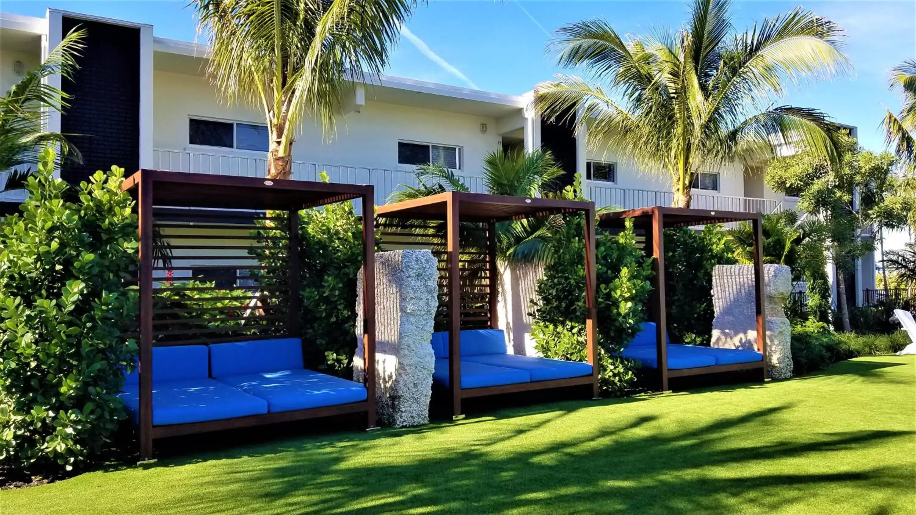 Garden view in Bali Hai Beachfront Resort and Spa Garden view in Bali Hai Beachfront Resort and Spa