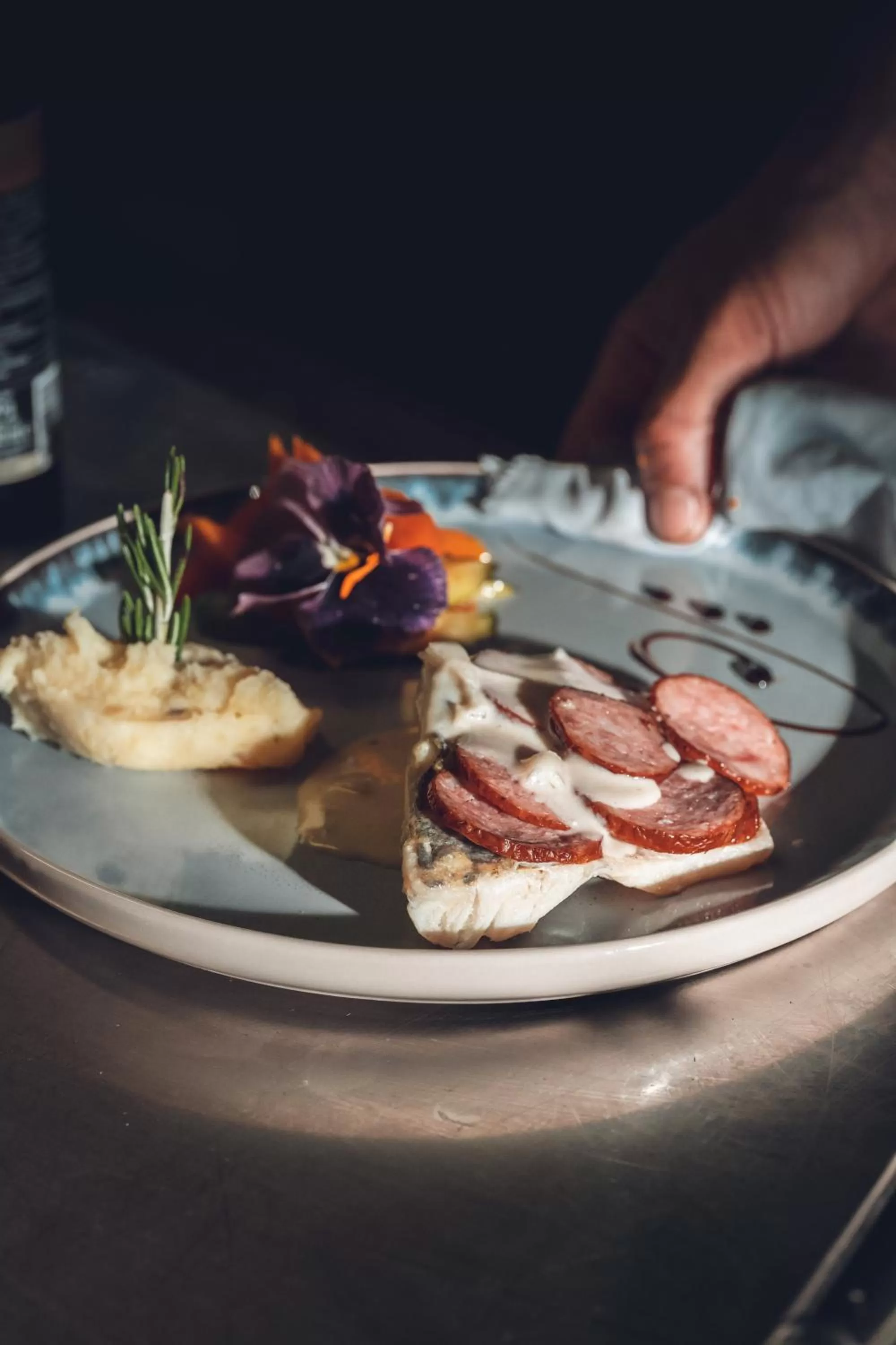 Food in Logis Hôtel Vuillot