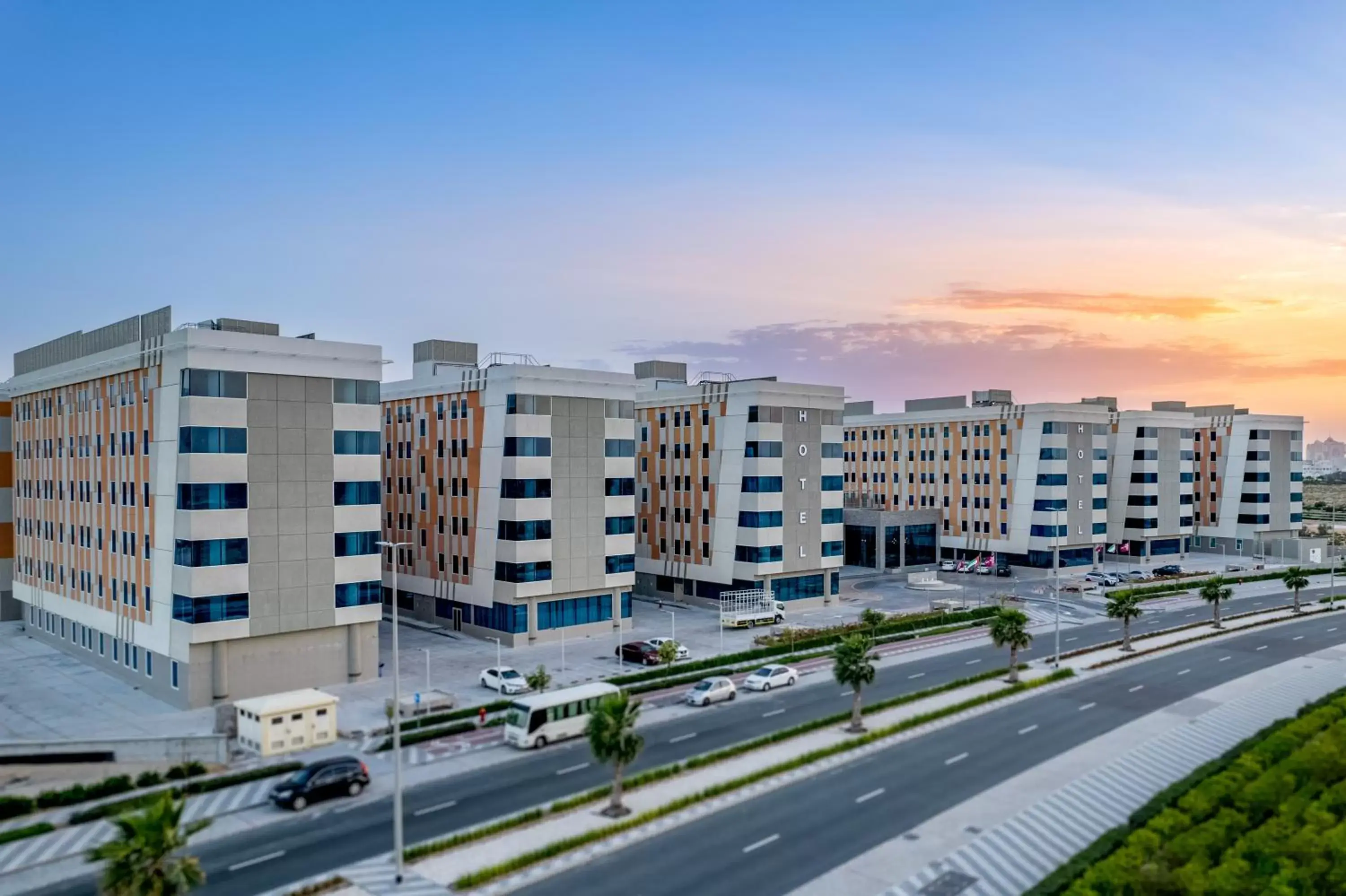 Property building in Best Western Plus Dubai Academic City