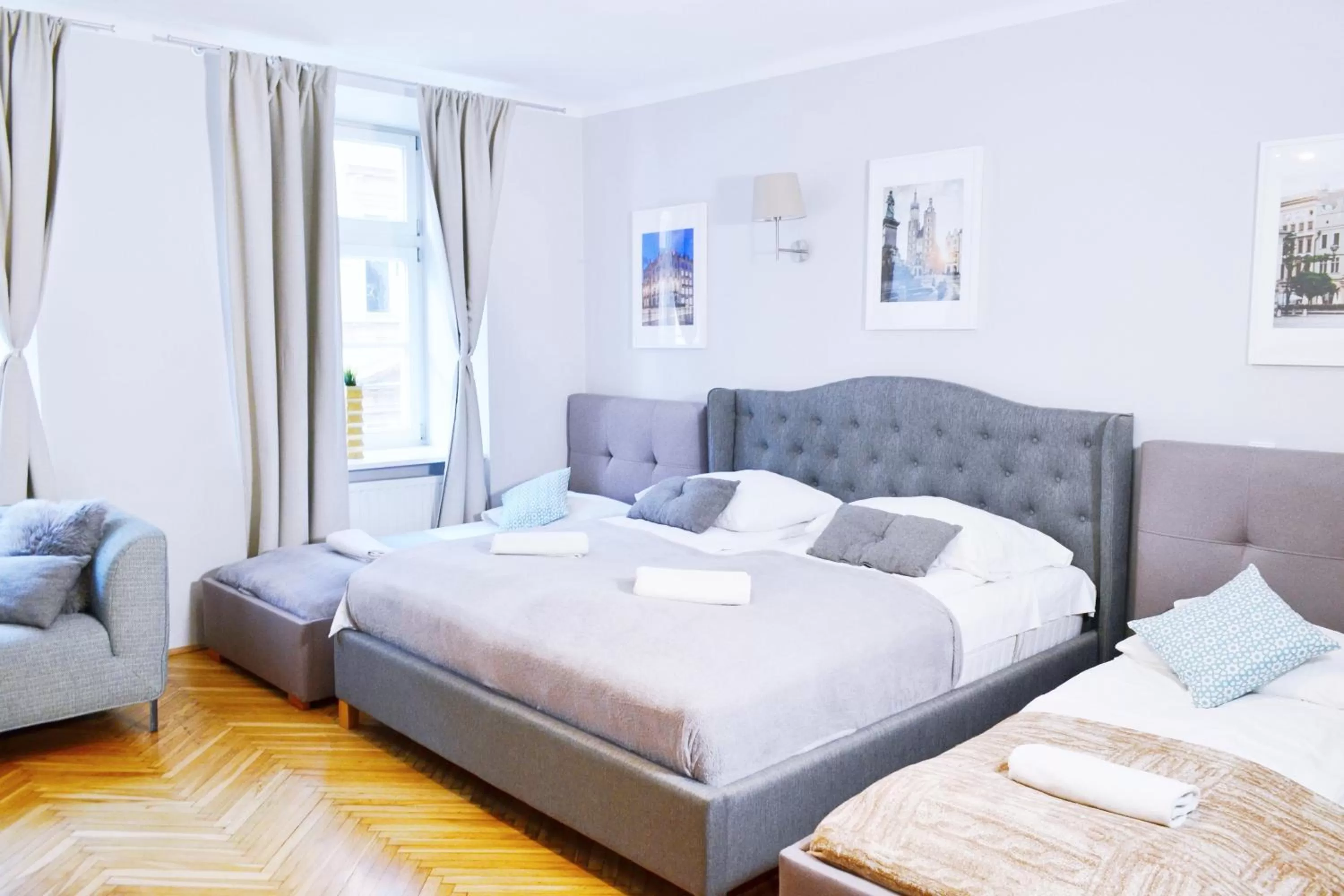 Bed in 21 Floriańska Street Apartments