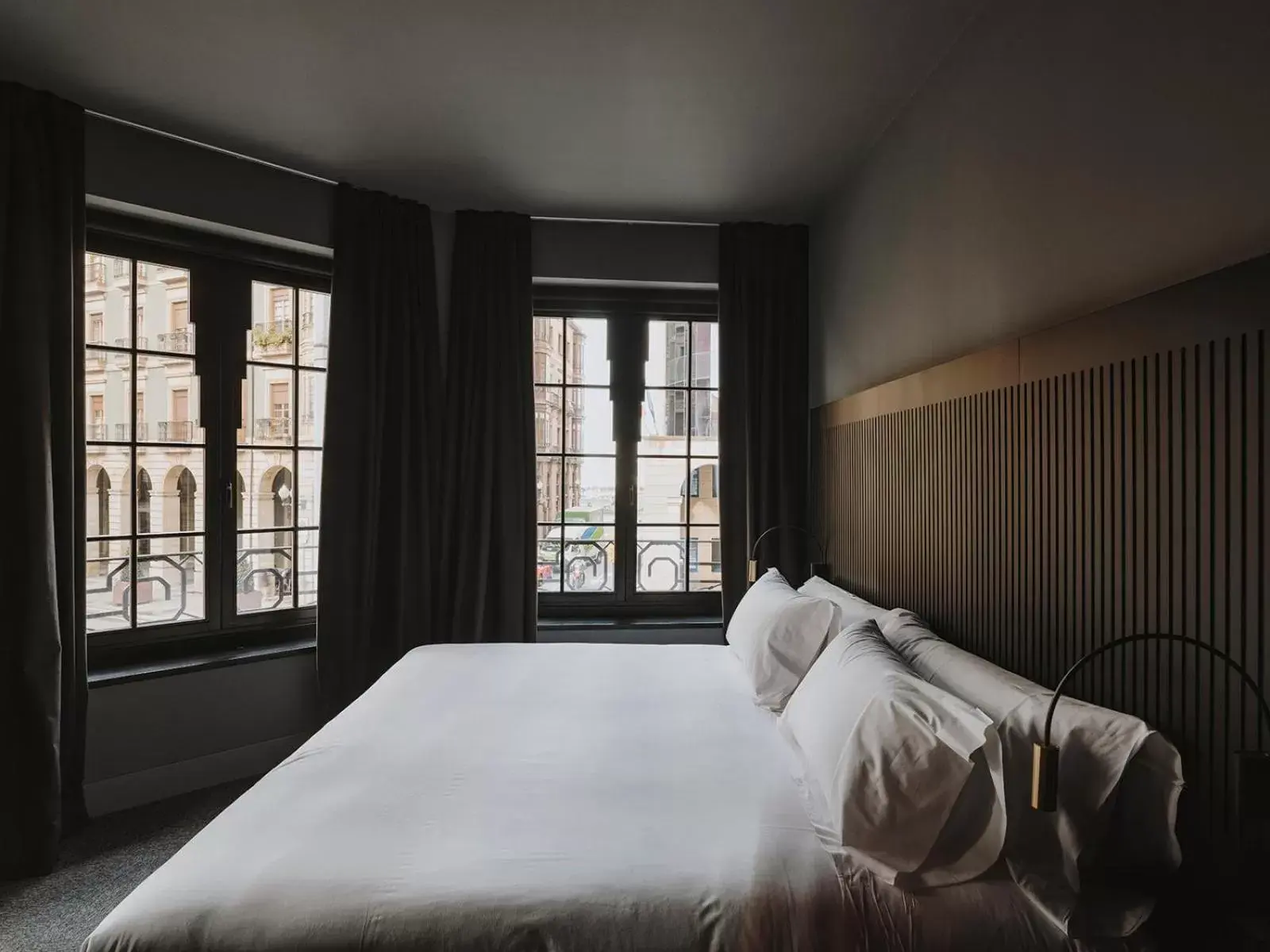 Bed in El Môderne Hotel