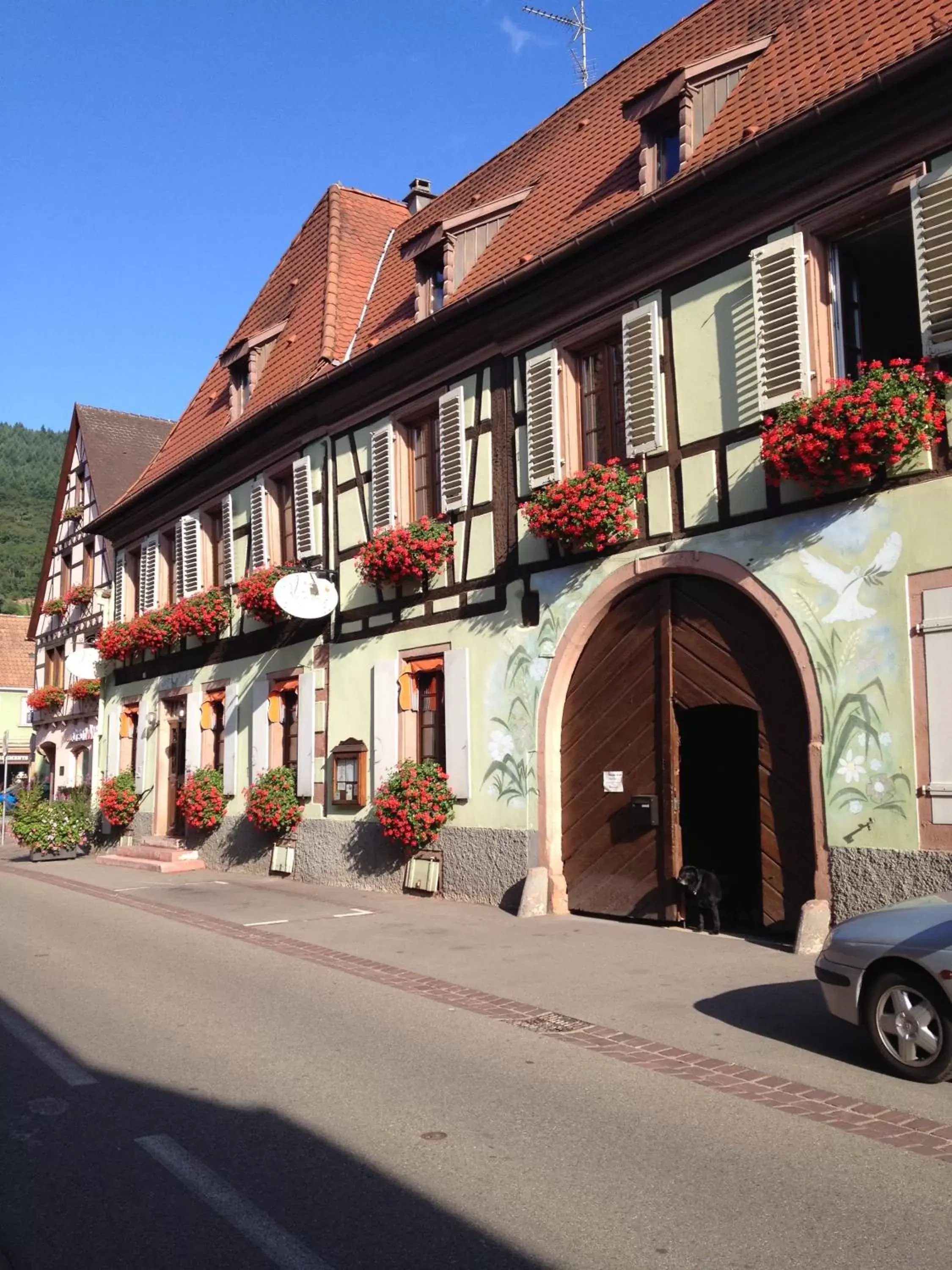 Facade/Entrance in Auberge Le Meisenberg