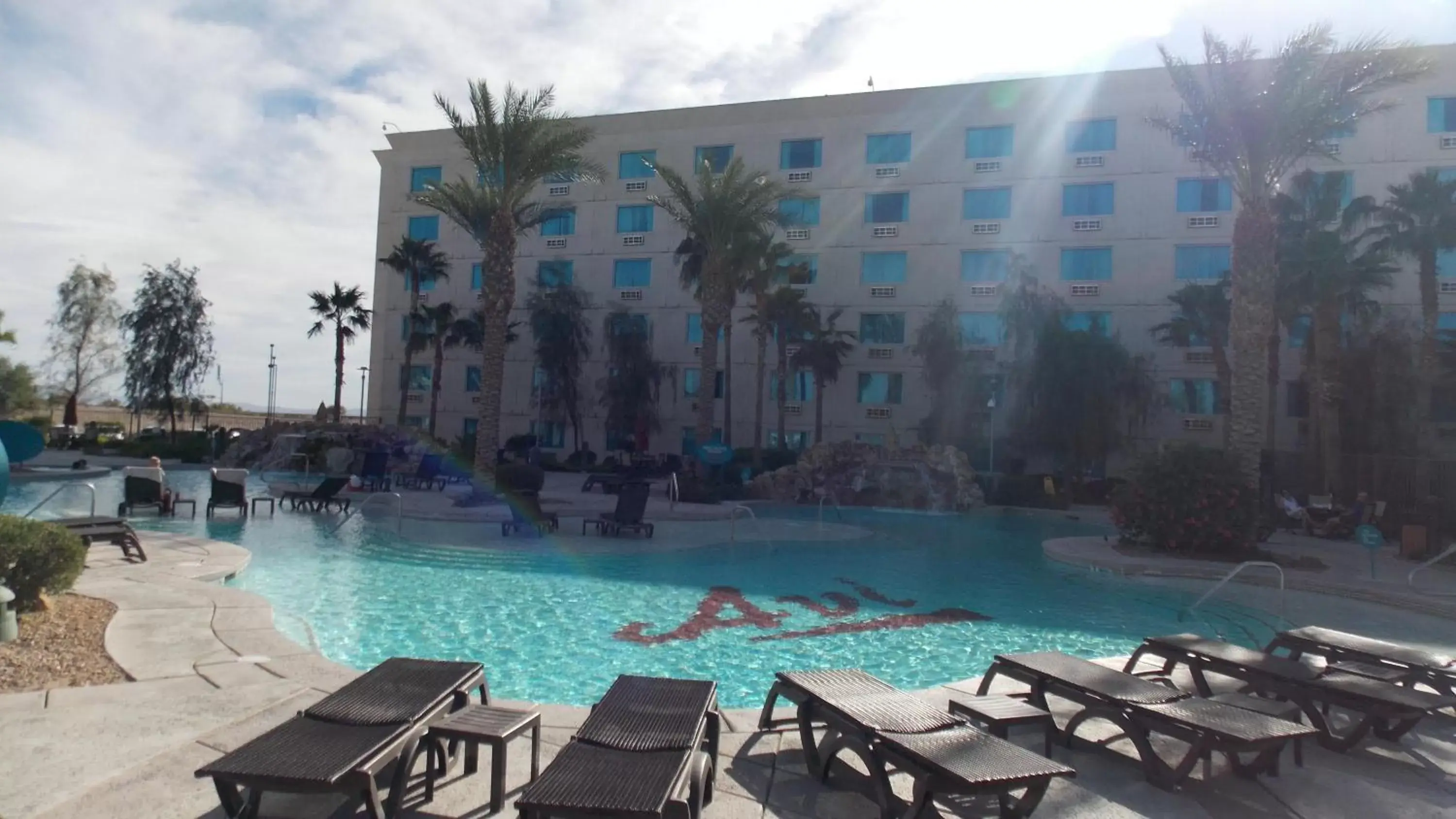Swimming pool in Avi Resort & Casino Swimming pool in Avi Resort & Casino