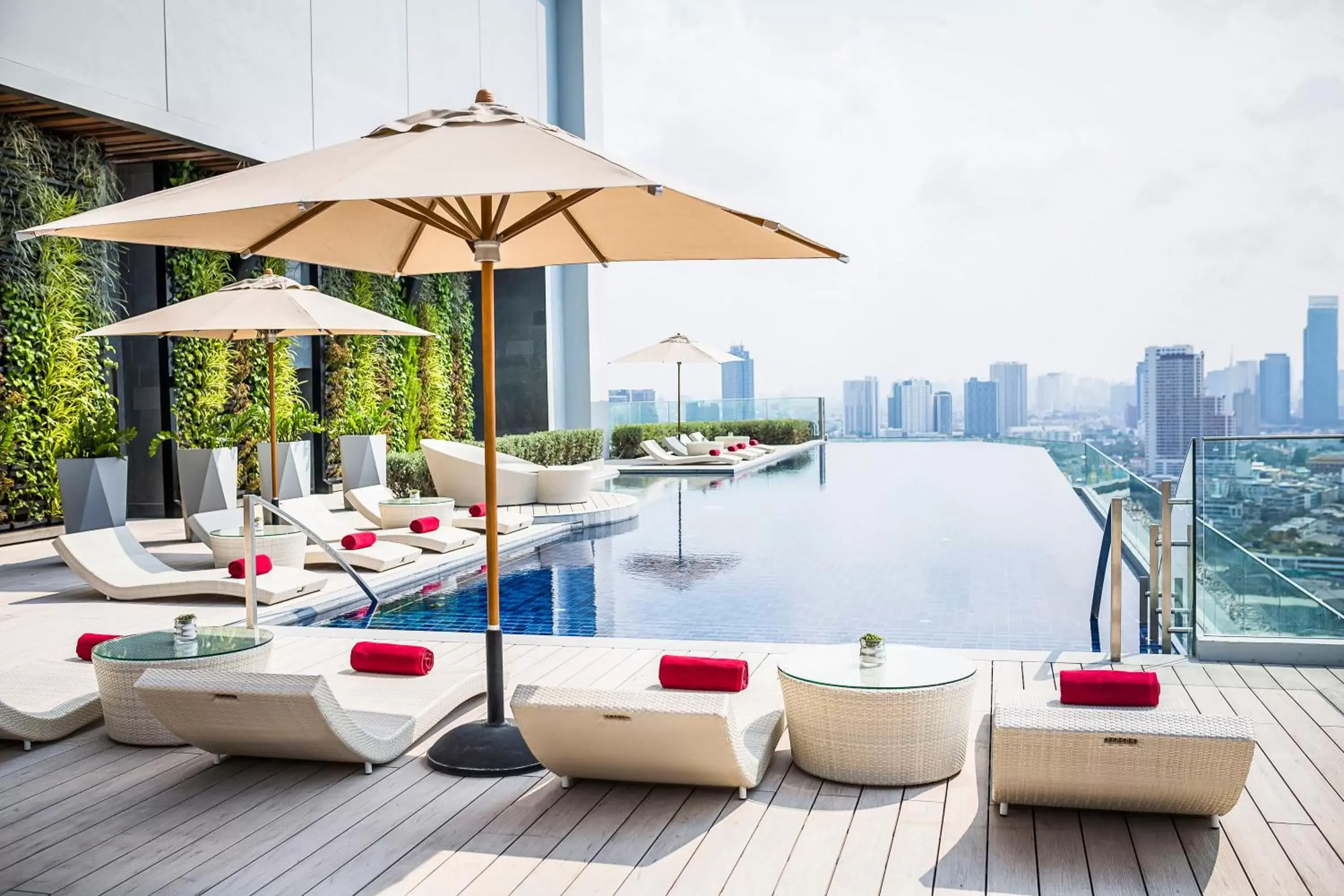 Swimming pool in Avani Plus Riverside Bangkok Hotel