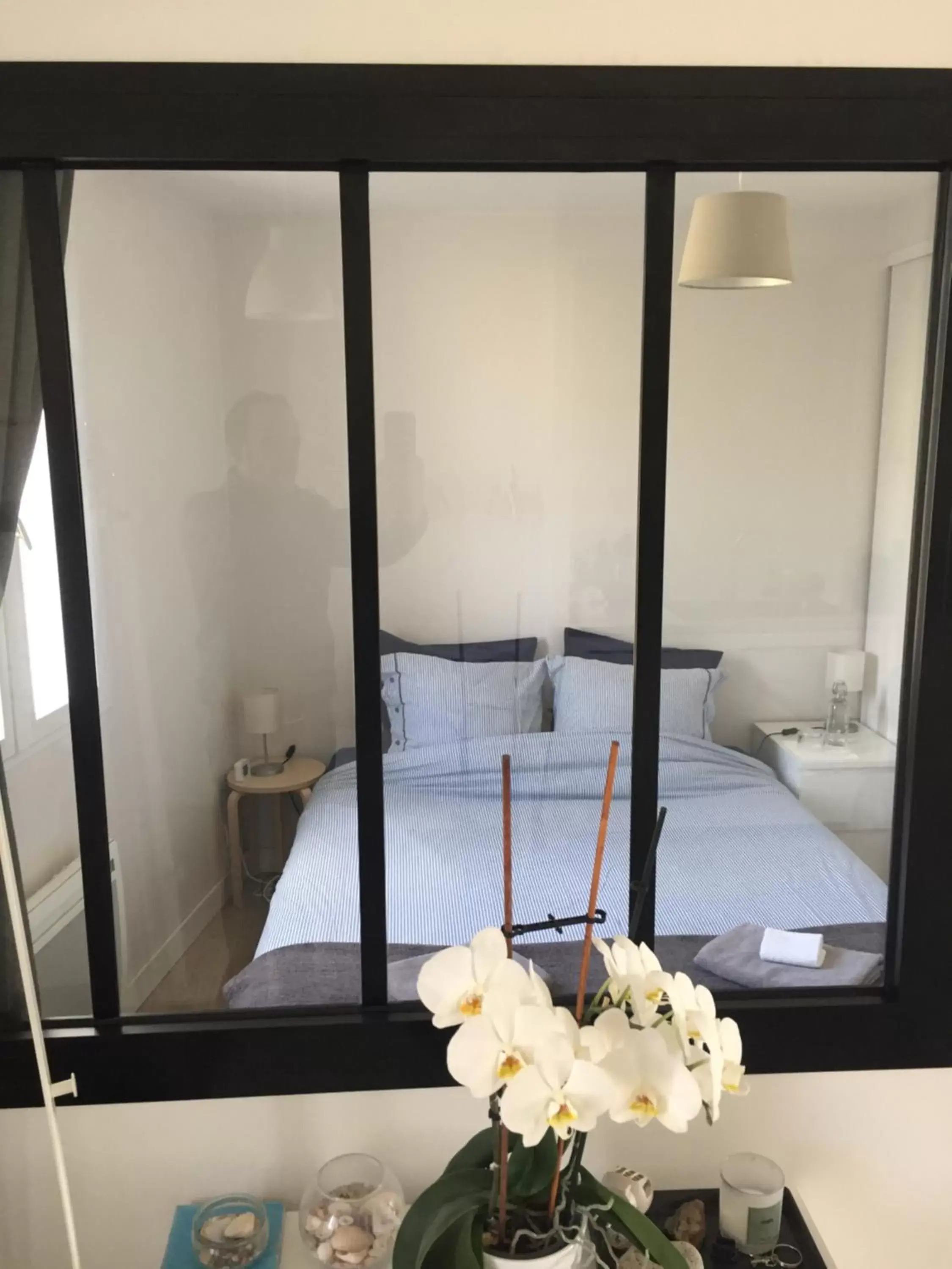 Bedroom, Bed in Appartement Design I Port Douarnenez