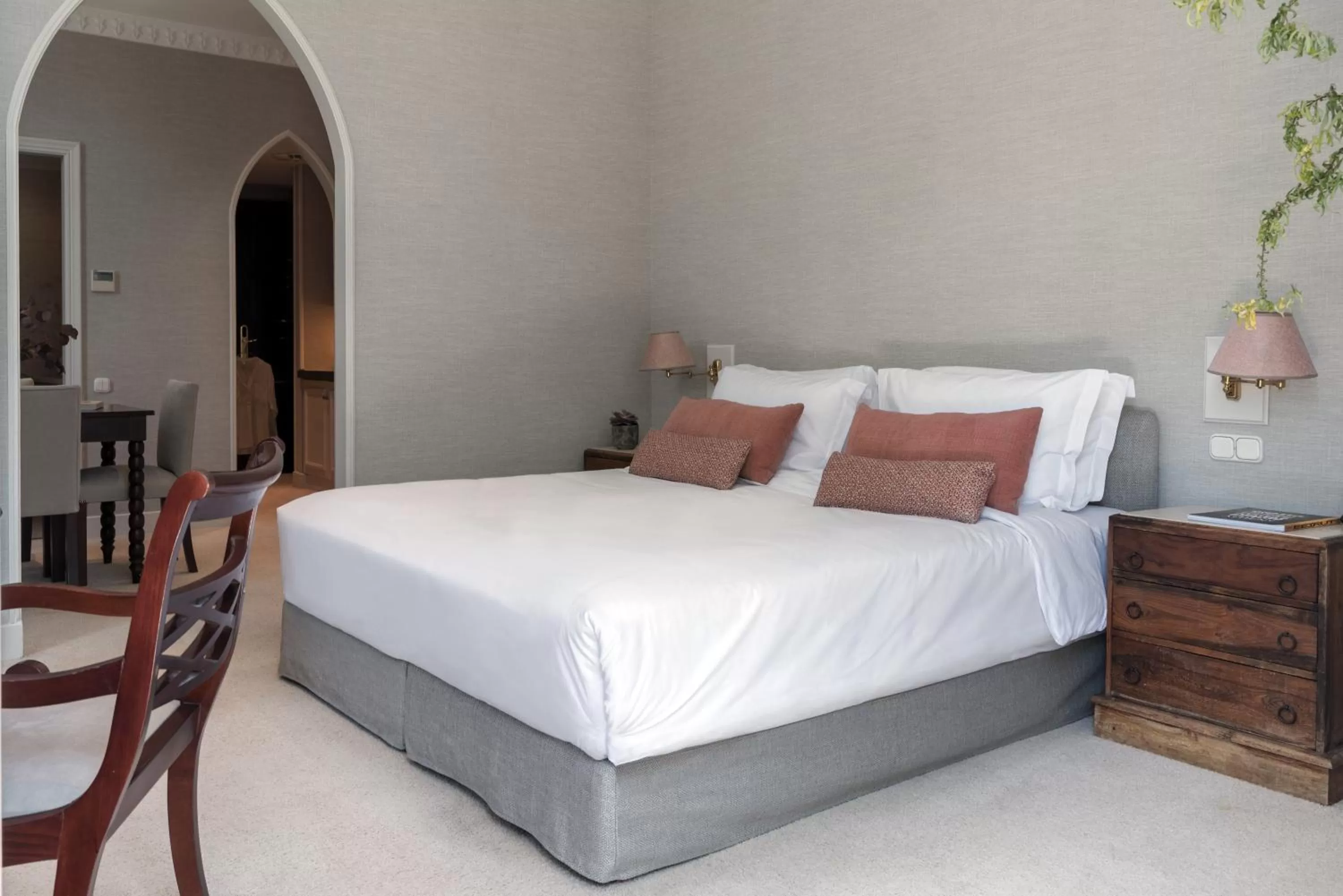 Bed in The Kefalari Suites