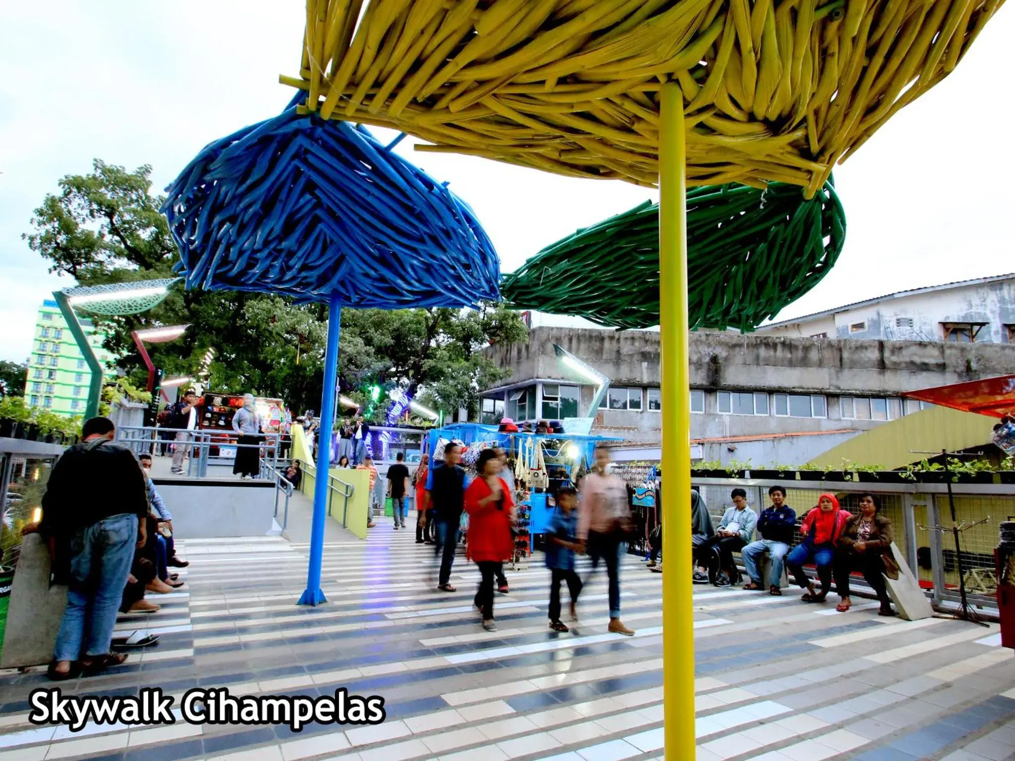 Shopping Area in Green Batara Hotel