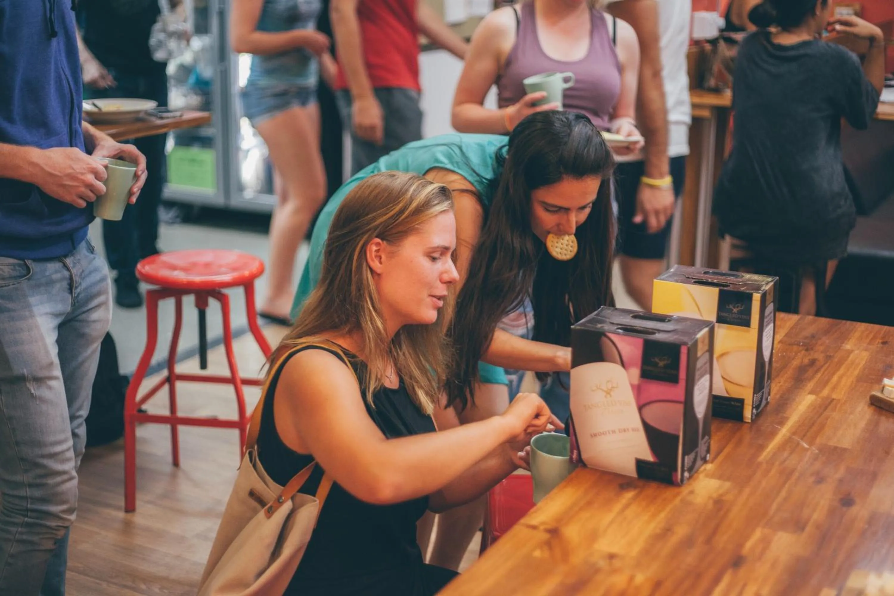 group of guests in Melbourne City Backpackers