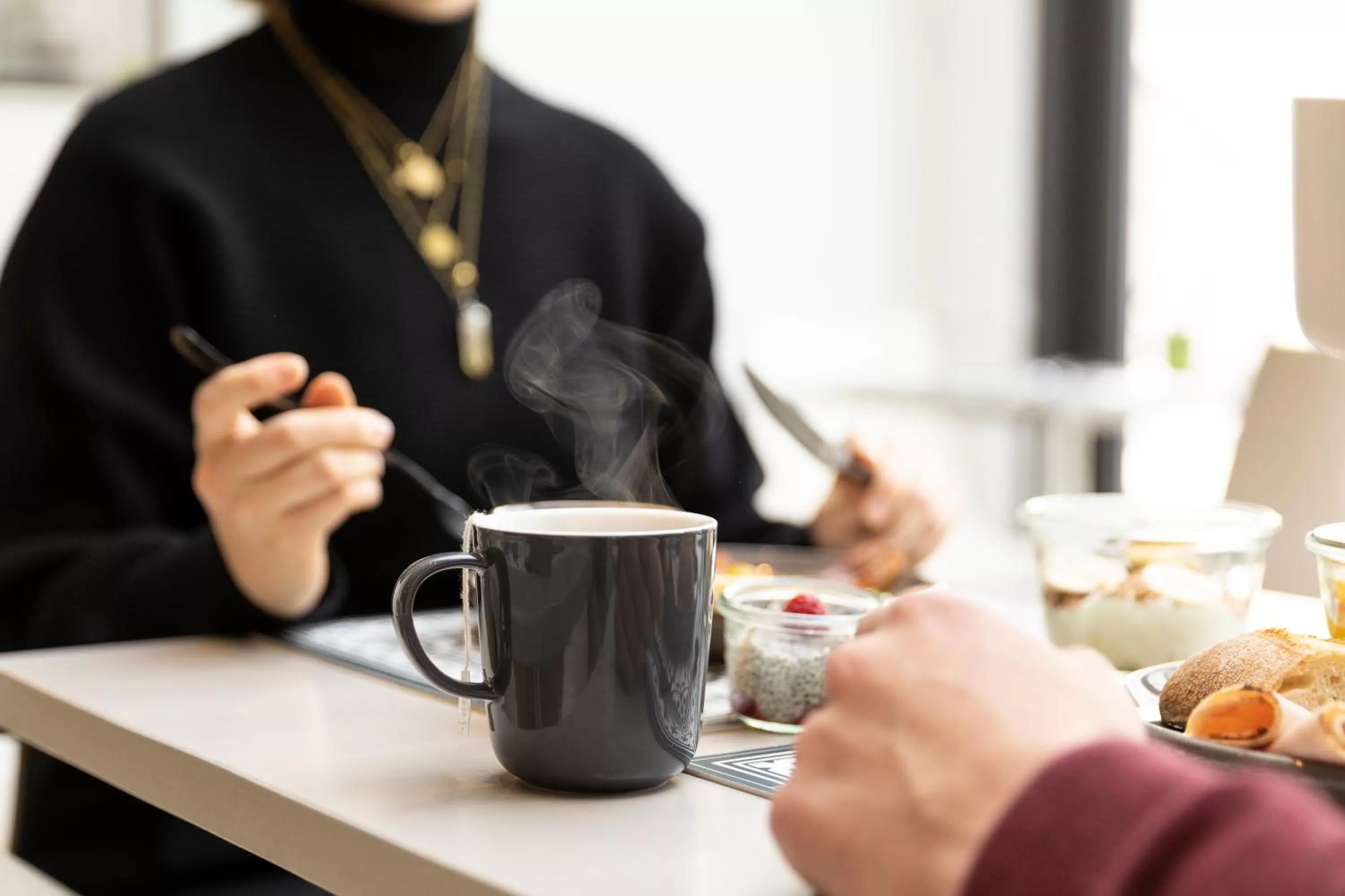 Buffet breakfast in Hotel Made In Louise