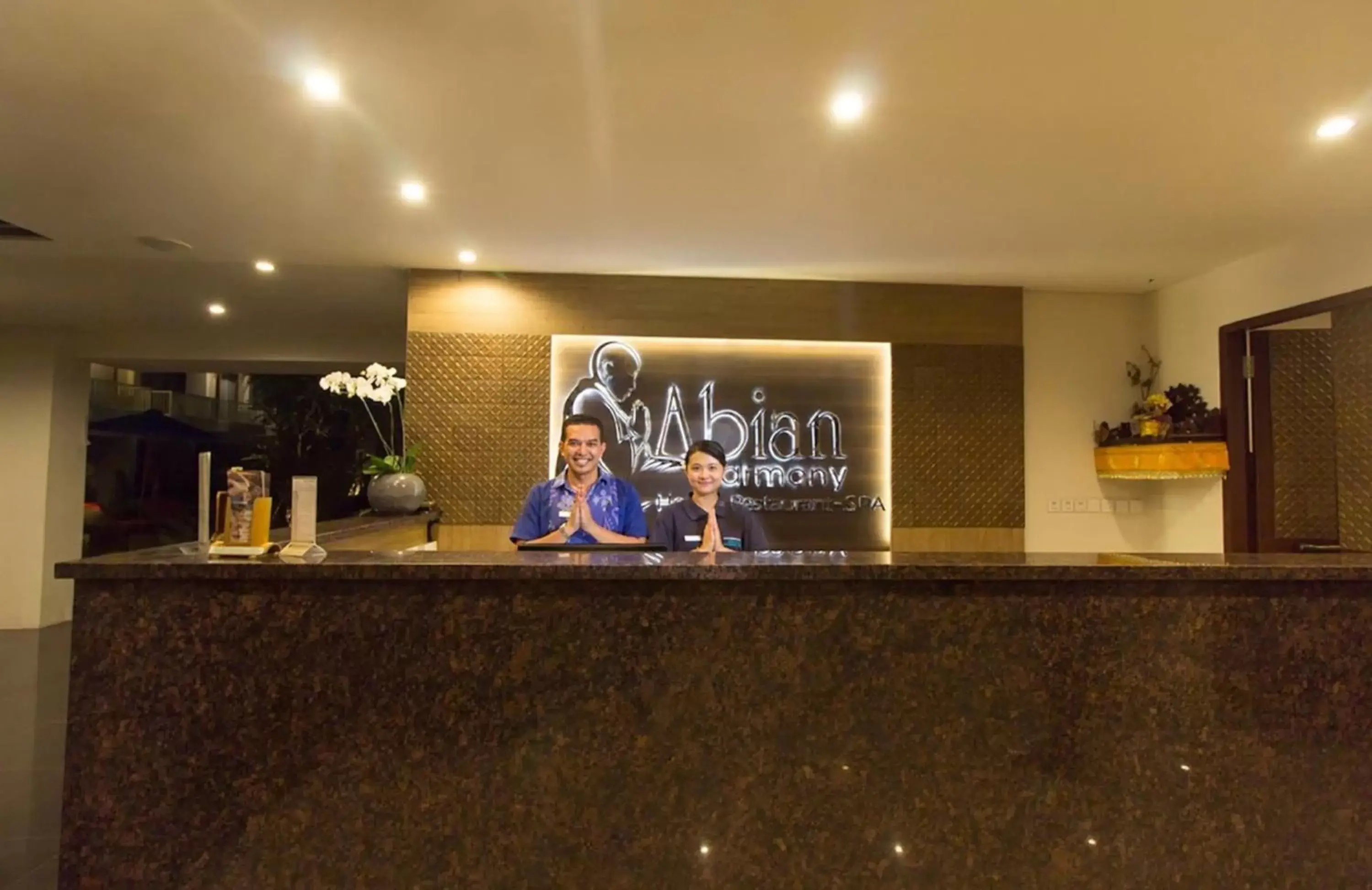 Lobby or reception in Abian Harmony Hotel