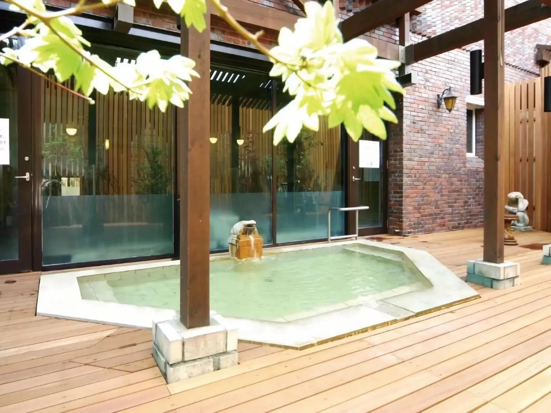 Hot Spring Bath, Swimming Pool in Wellness Forest Nasu