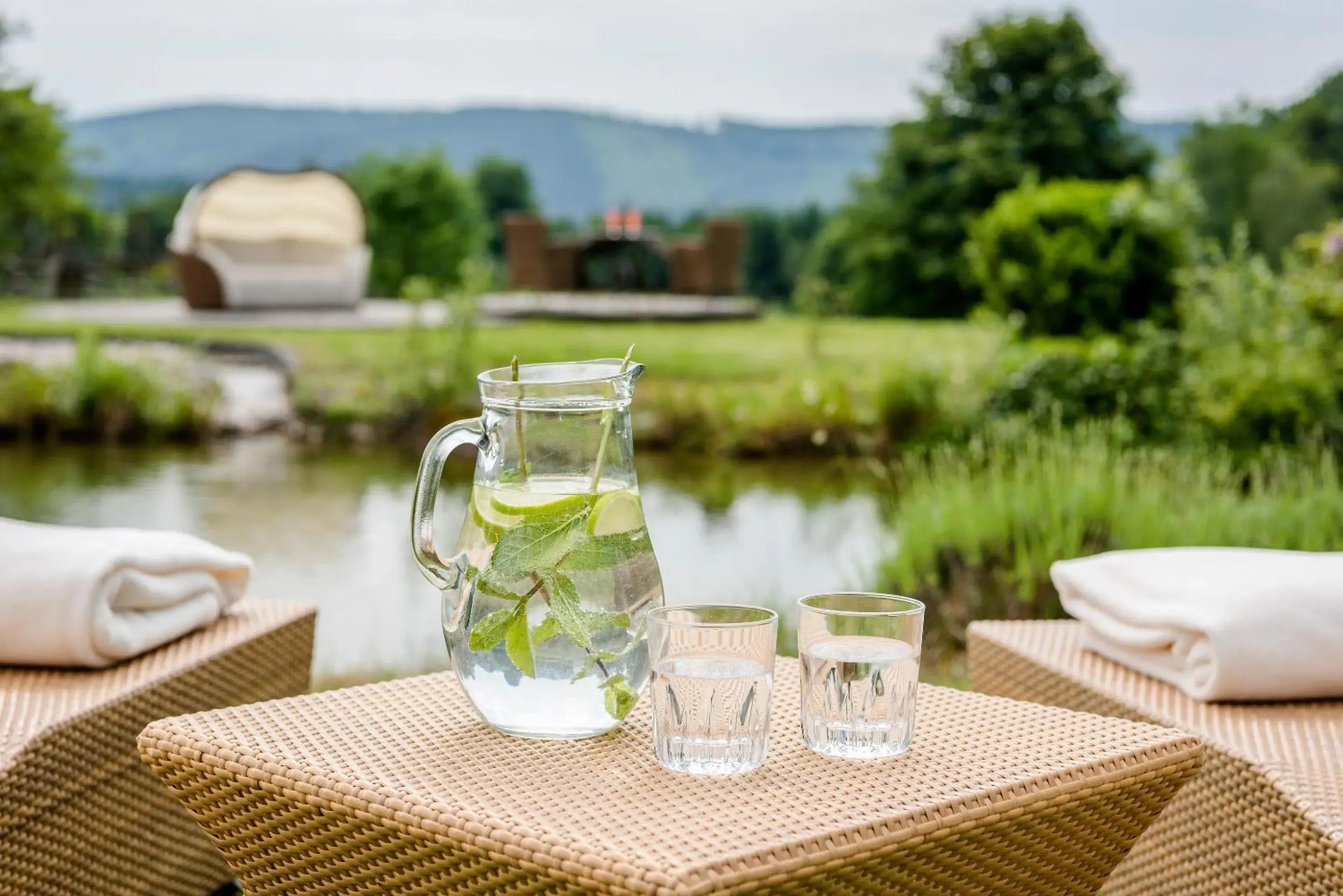 Garden in Landhotel Heimathenhof