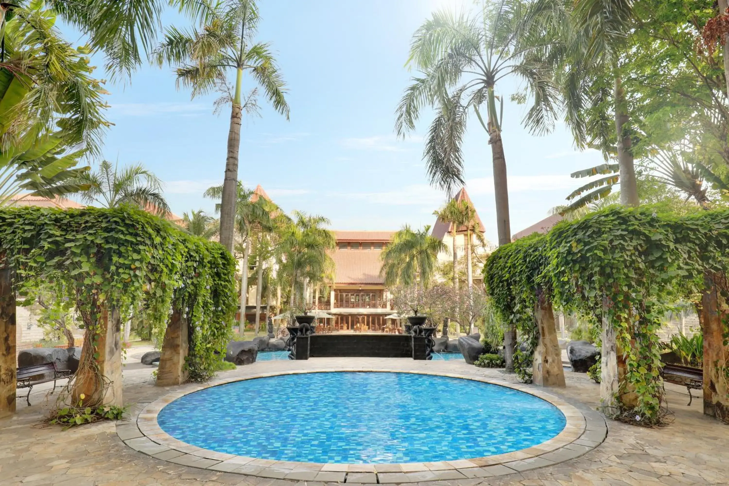 Swimming Pool in Novotel Surabaya Hotel