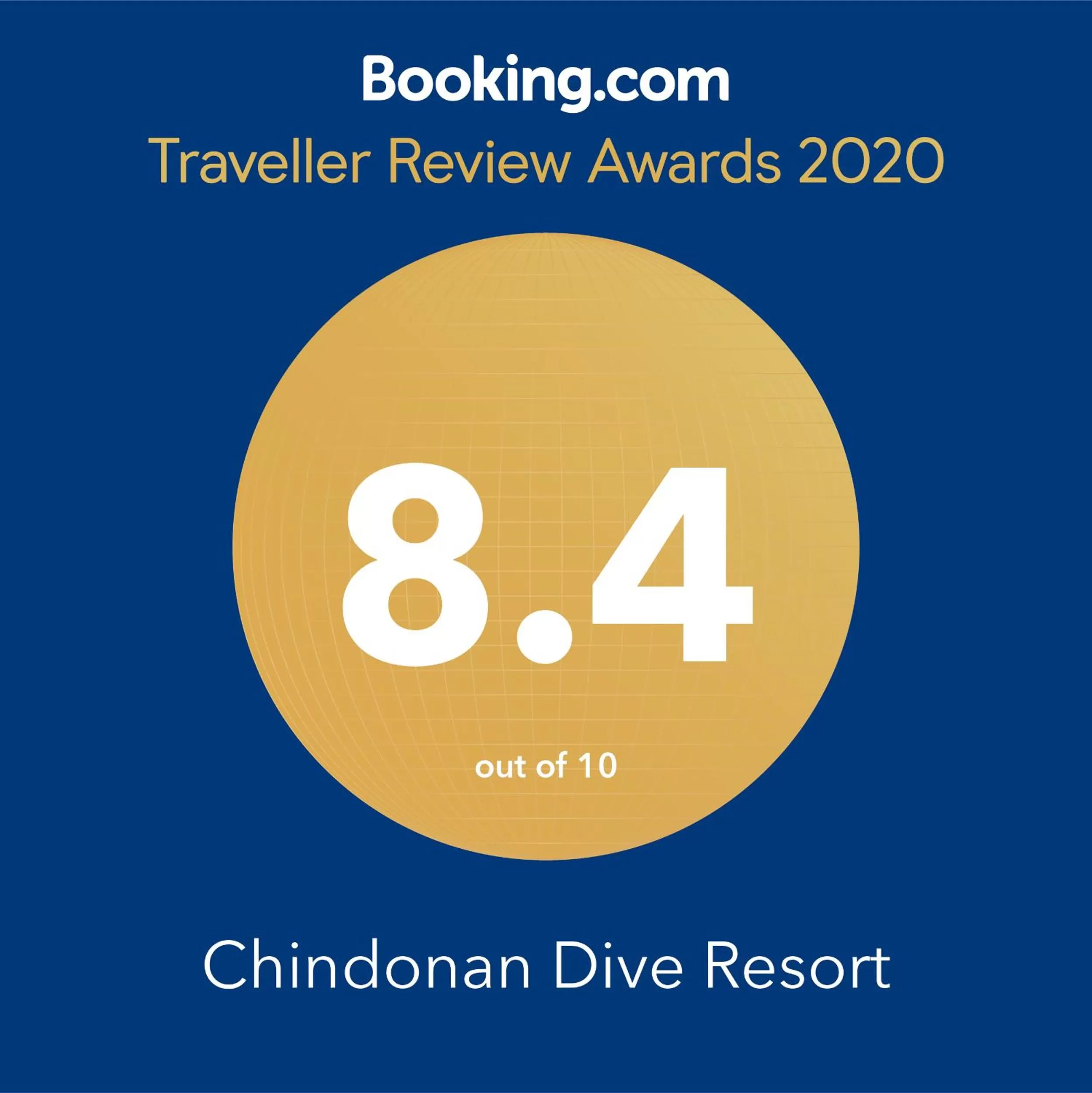 Certificate/Award in Chindonan Dive and Beach Resort