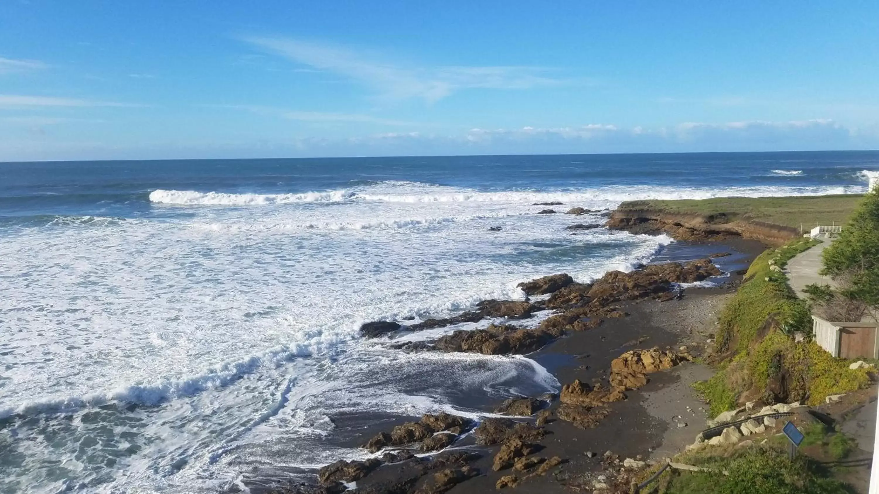 Sea view, Beach in The Oceanfront Inn