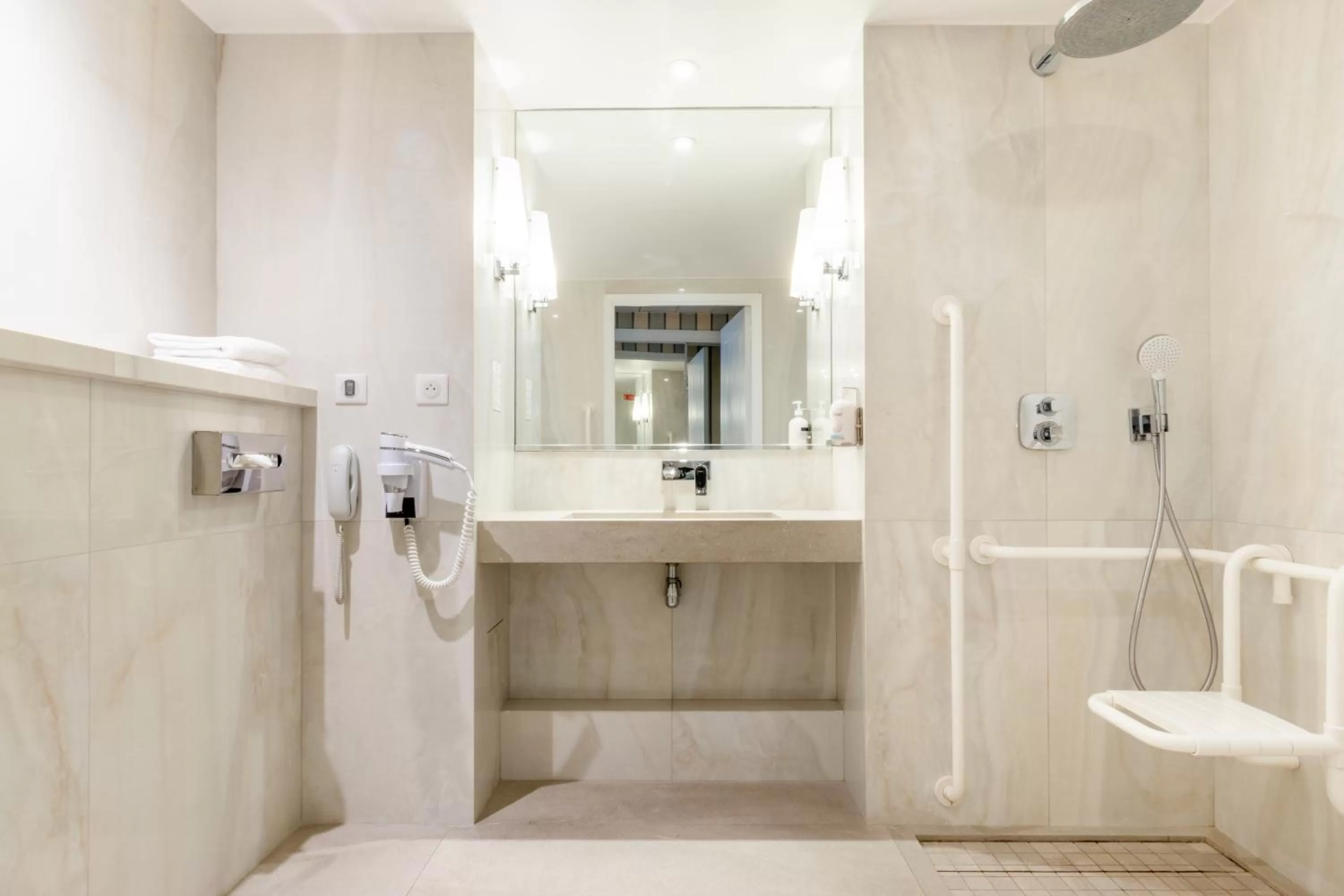 Shower in Holiday Inn Nice - Port St Laurent by IHG