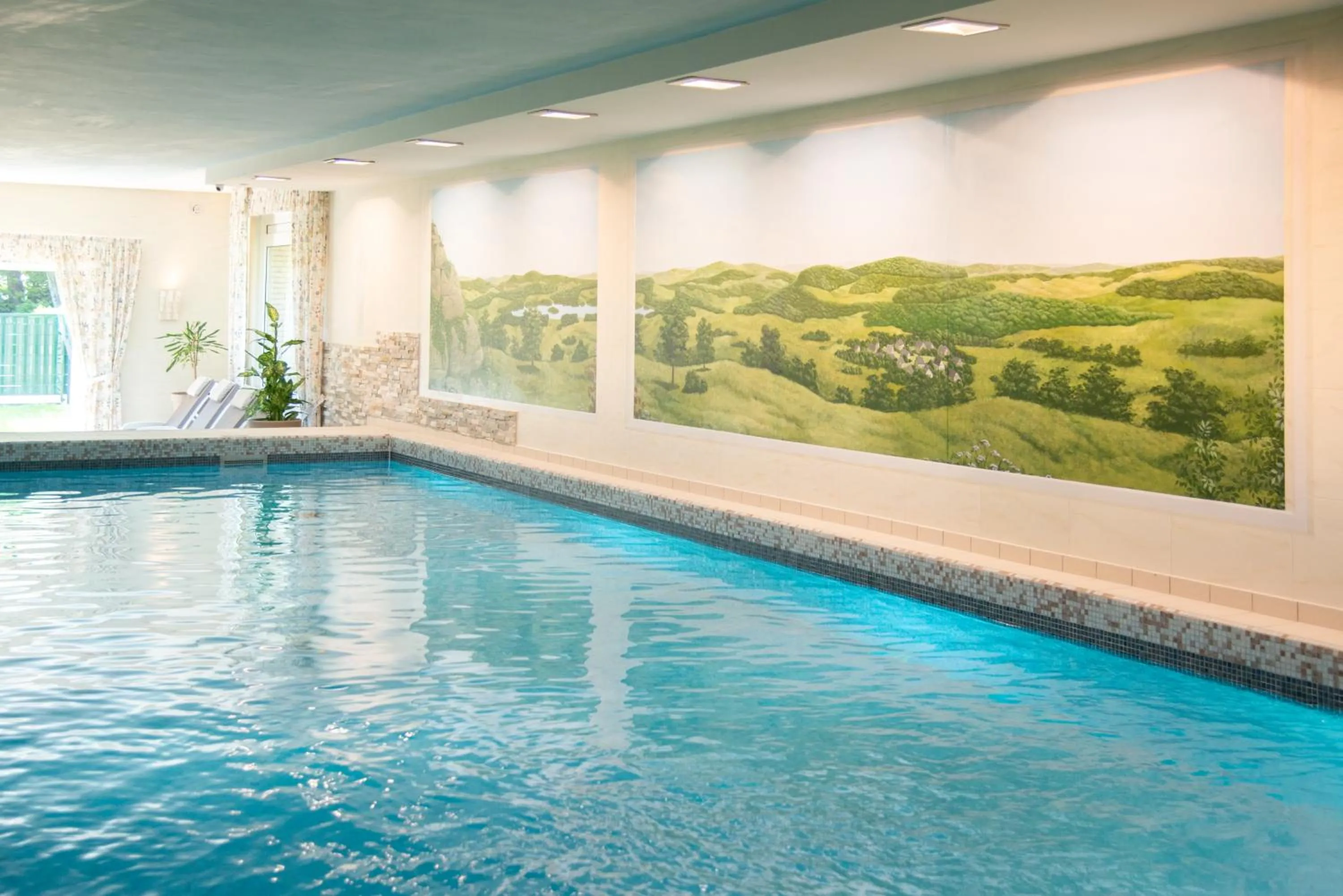 Swimming pool in Landhaus Wacker