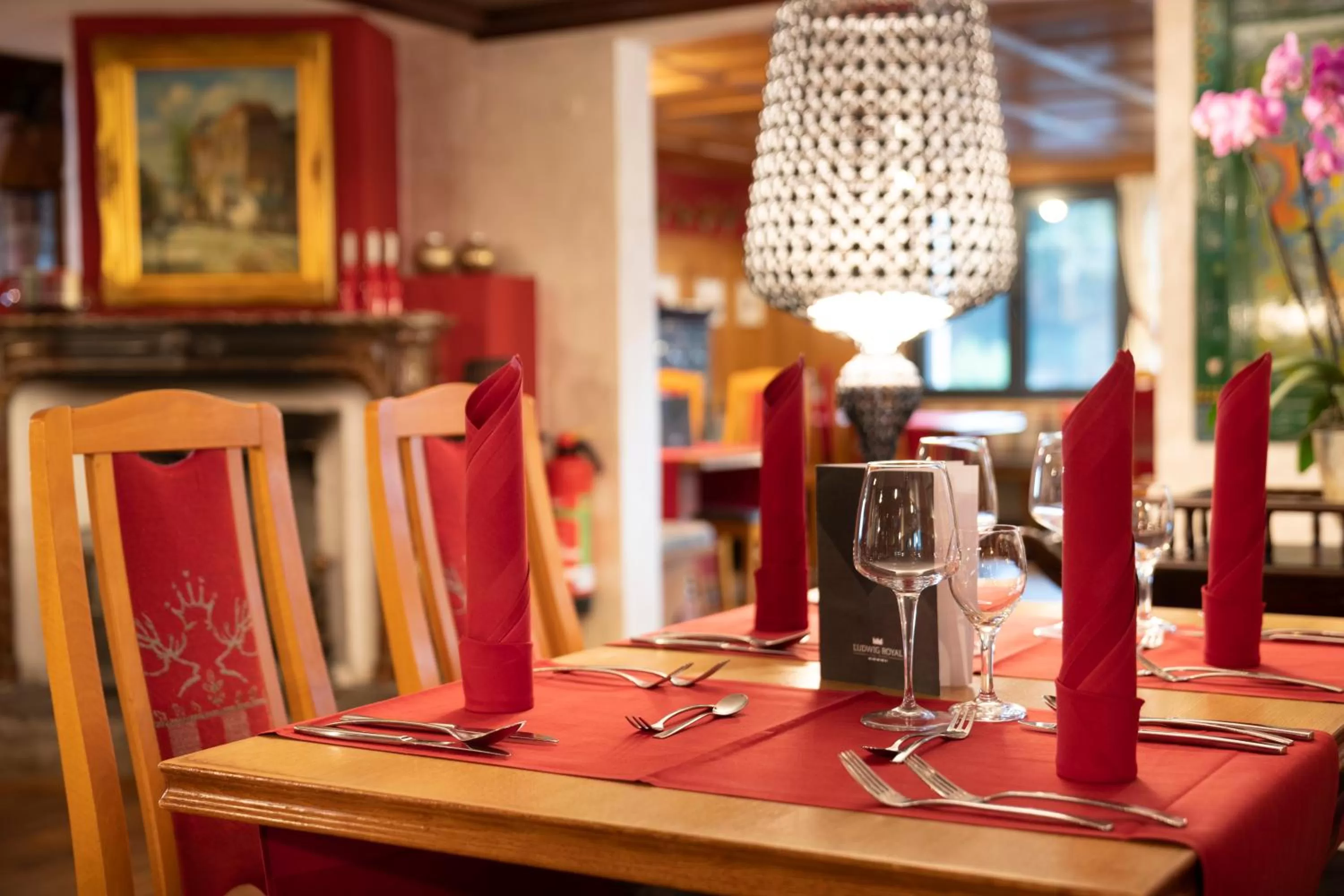 Restaurant/places to eat in Alpin & Wellness Resort Ludwig Royal