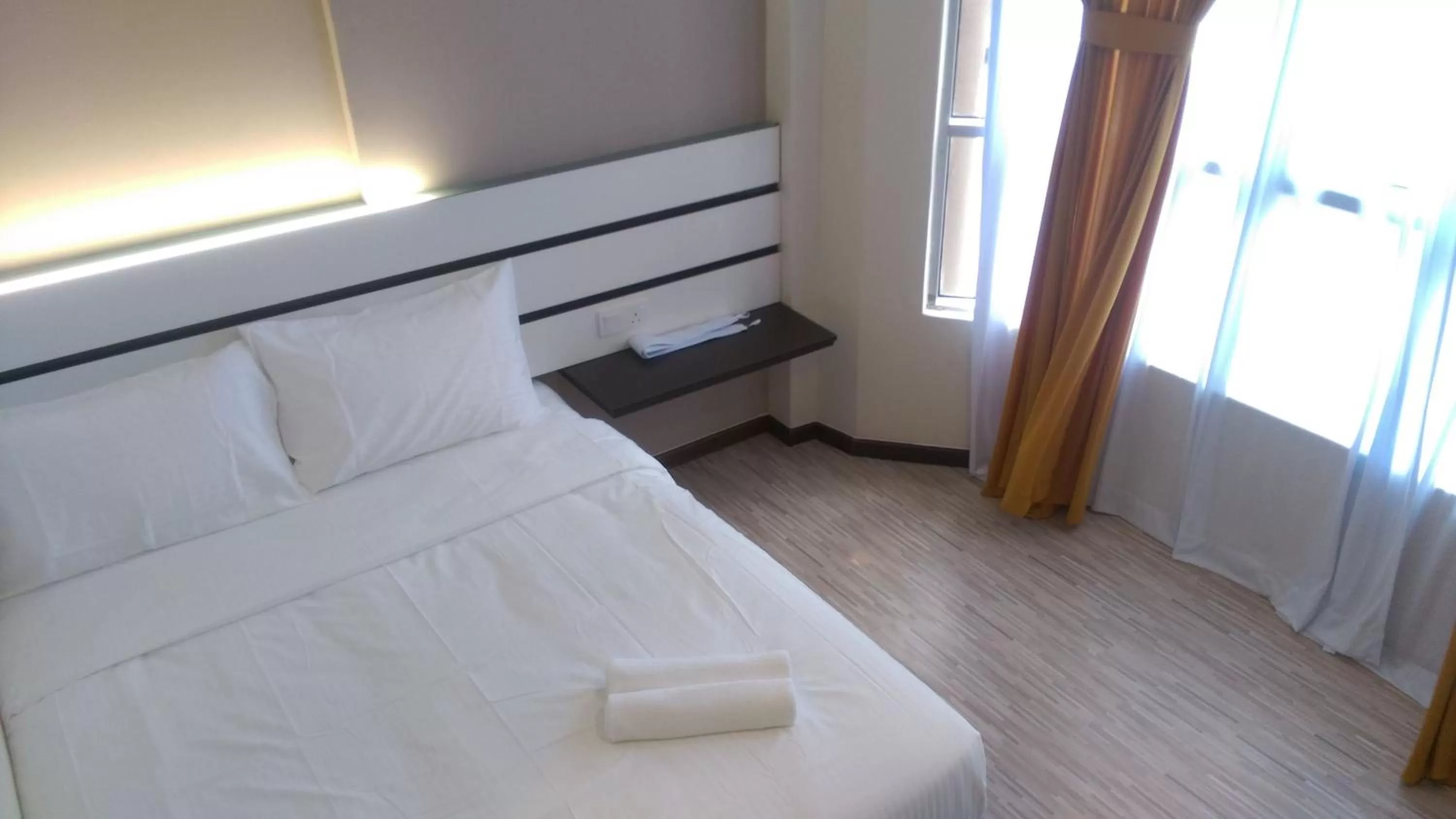 Bed in Grand Kapar Hotel Kuala Selangor