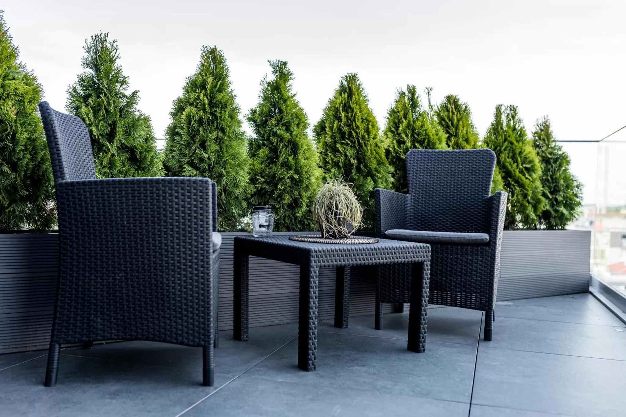 Patio in Q18 ApartHotel