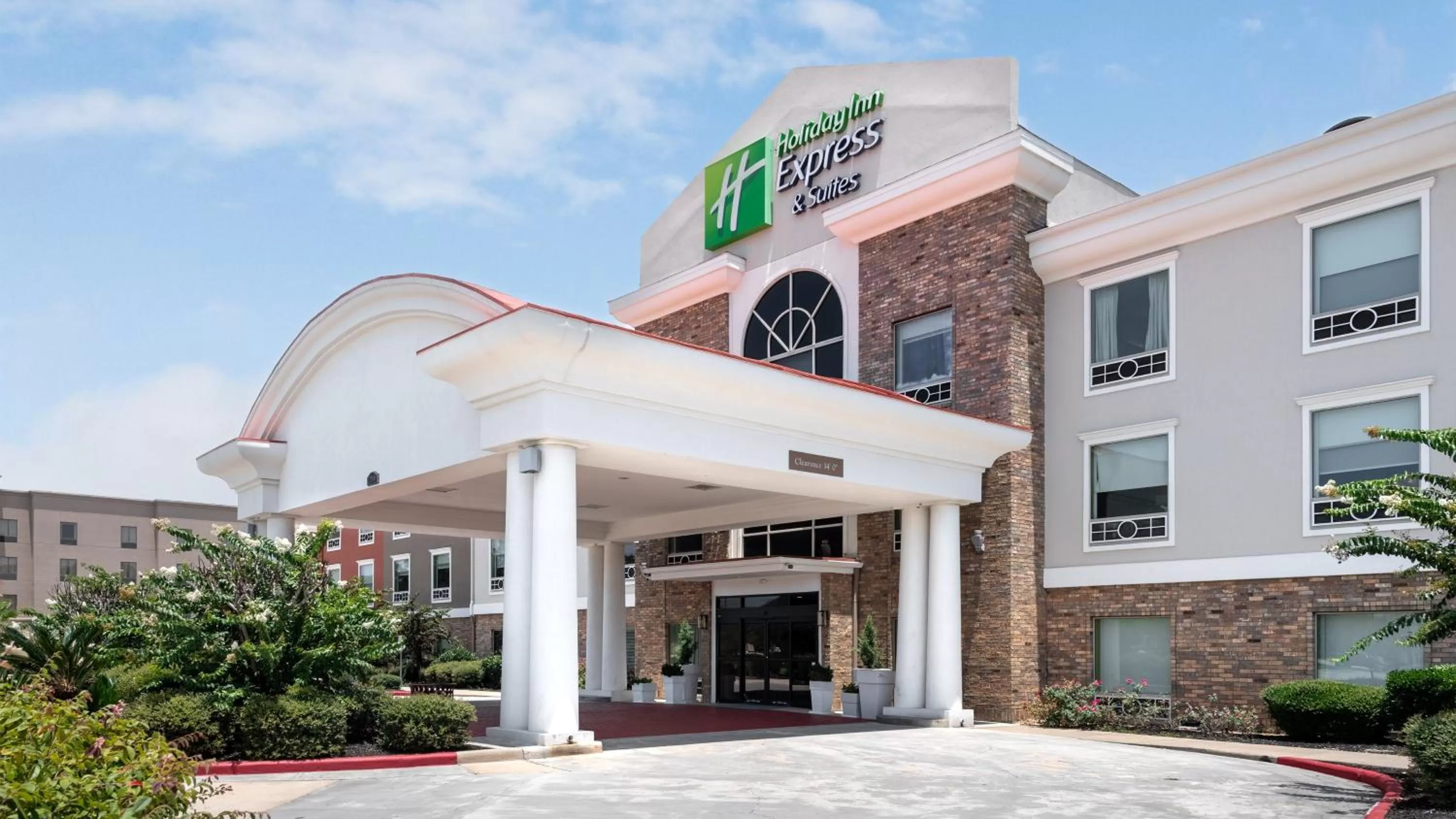Property building in Holiday Inn Express Hotel and Suites Conroe by IHG