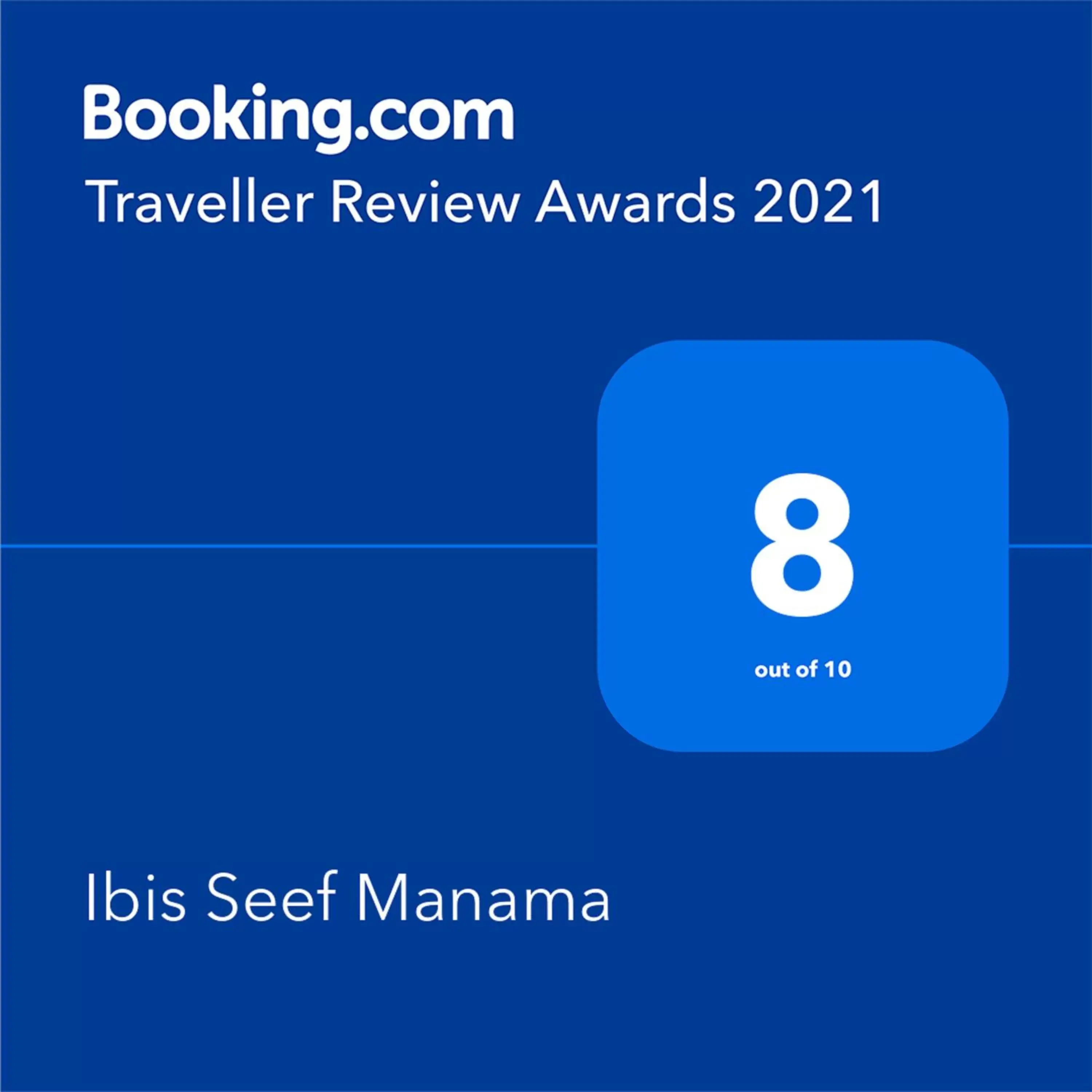 Certificate/Award, Logo/Certificate/Sign/Award in ibis Seef Manama