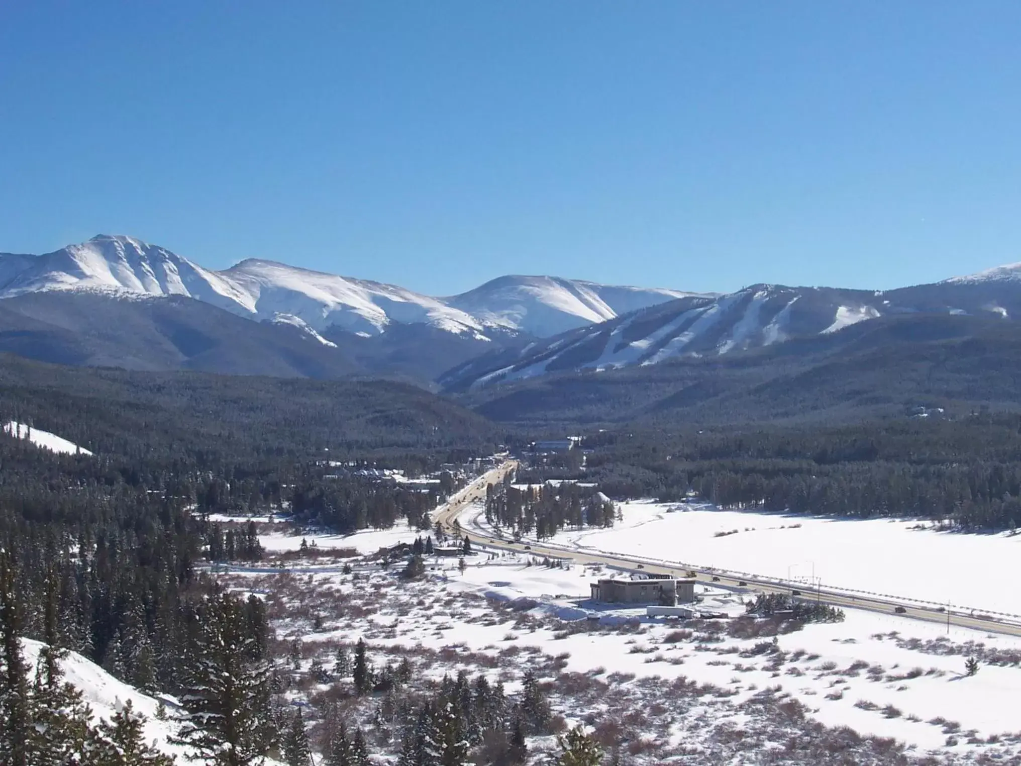 Natural landscape, Winter in The Viking Lodge - Downtown Winter Park Colorado