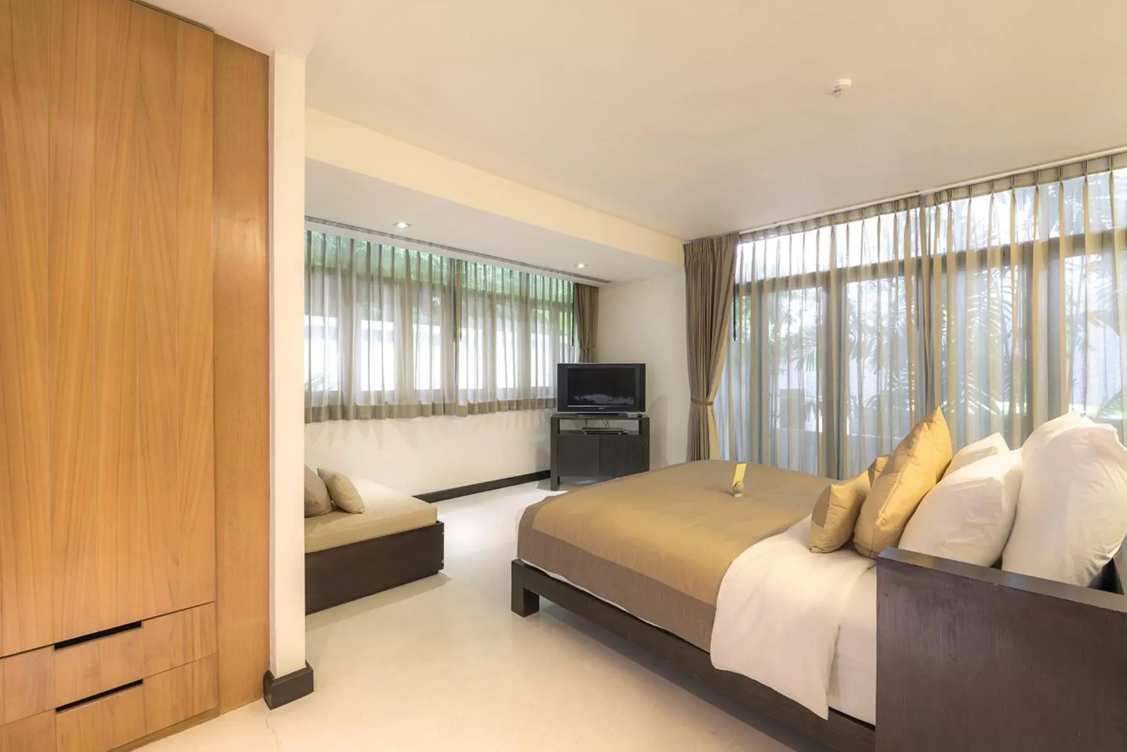 Bedroom in The Sea Koh Samui Resort and Residences by Tolani - SHA Extra Plus