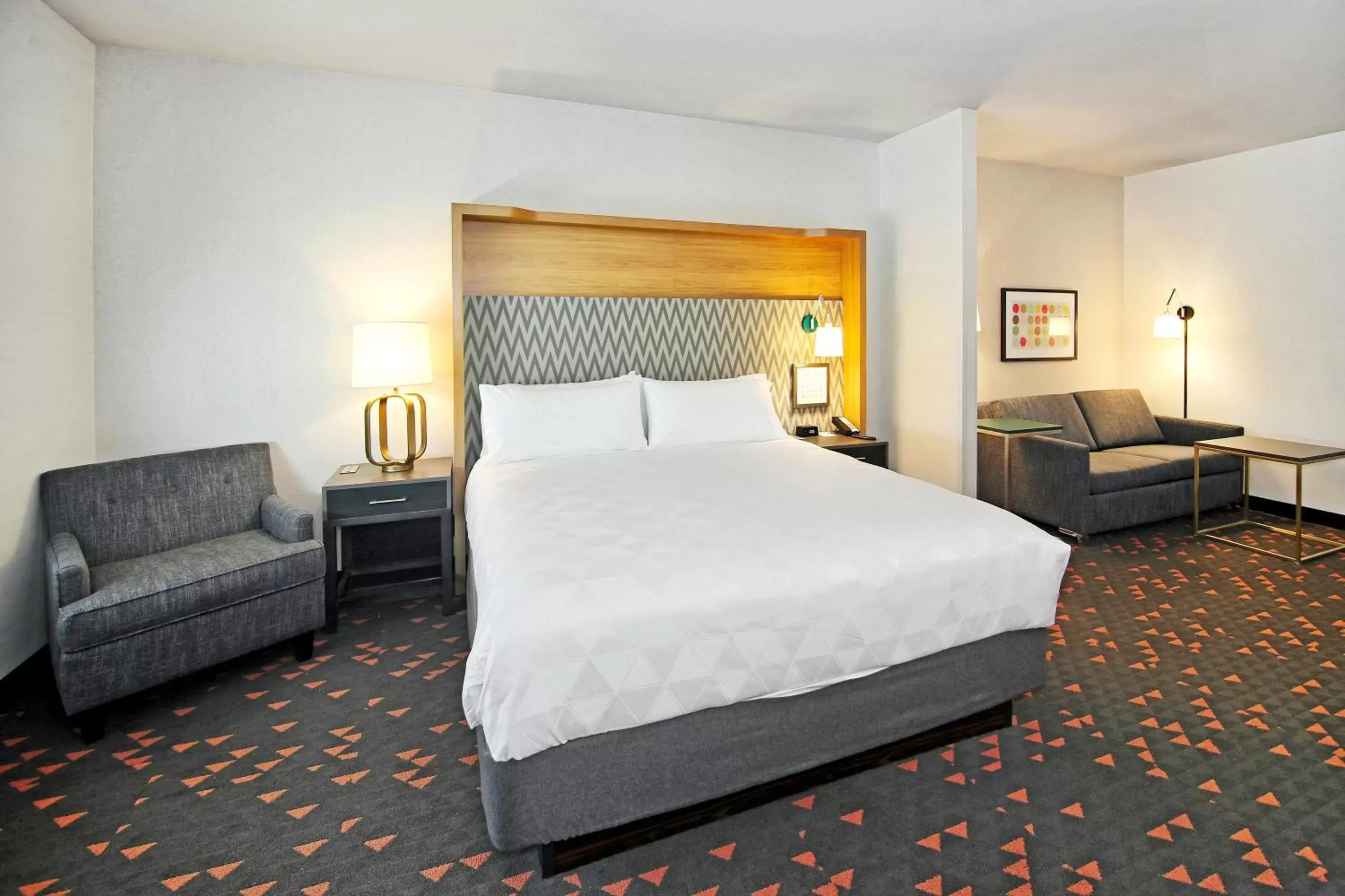 Photo of the whole room, Bed in Holiday Inn Hotel & Suites - Calgary Airport North, an IHG Hotel