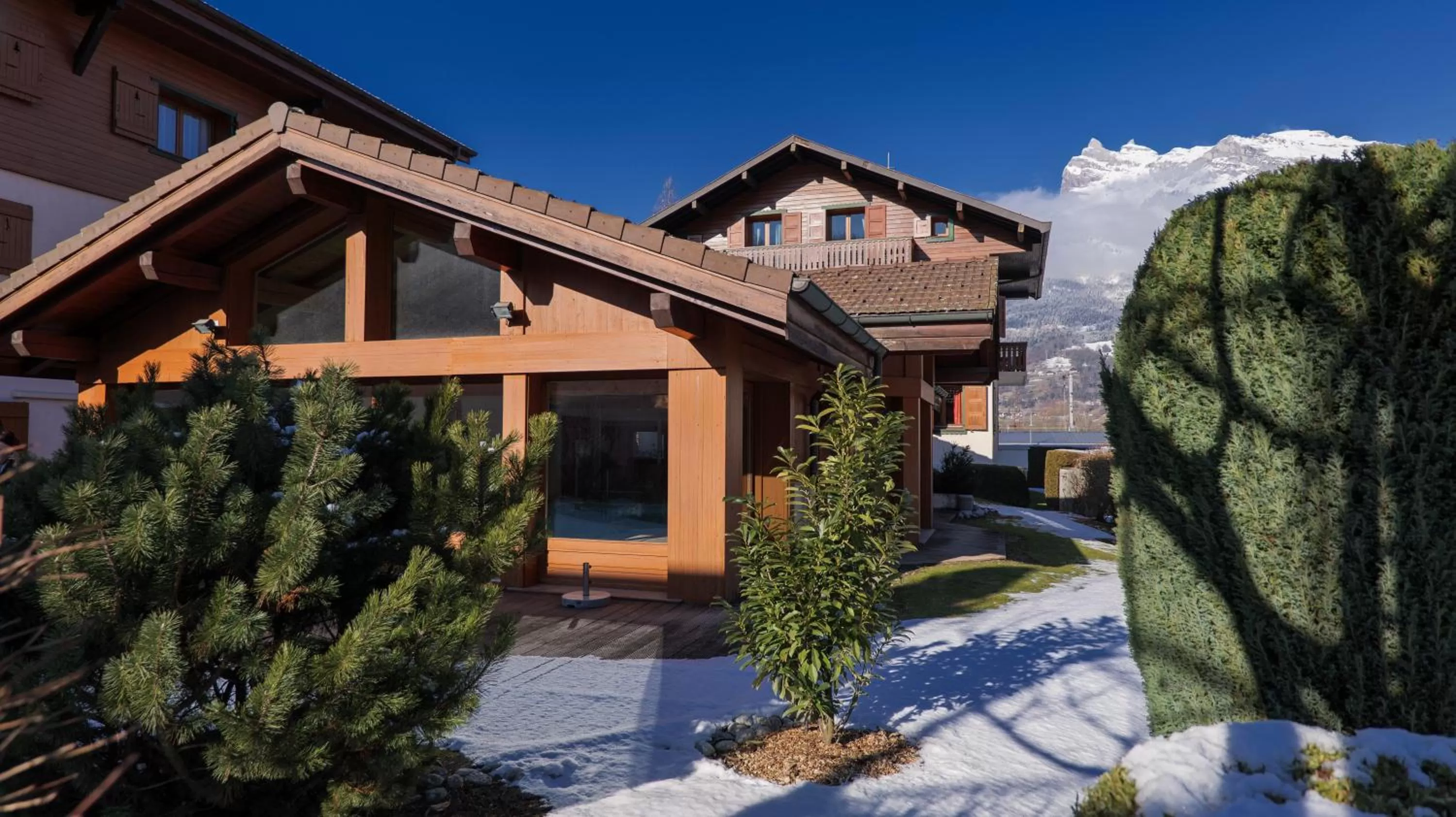 Garden in Hôtel des 2 Gares