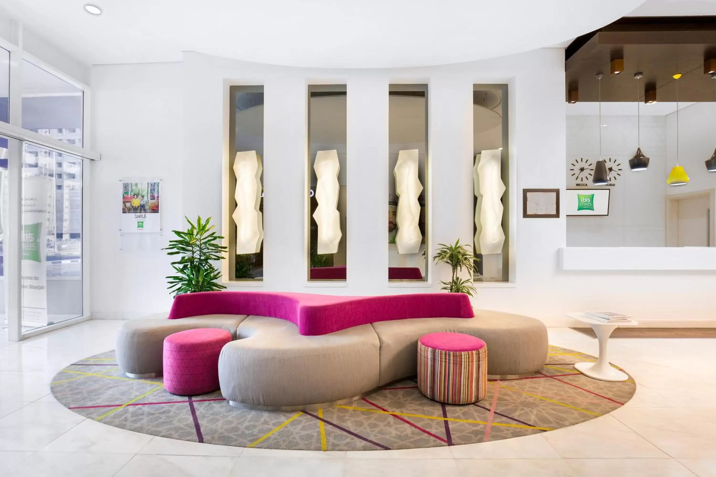 Lobby or reception in ibis Styles Sharjah Lobby or reception in ibis Styles Sharjah