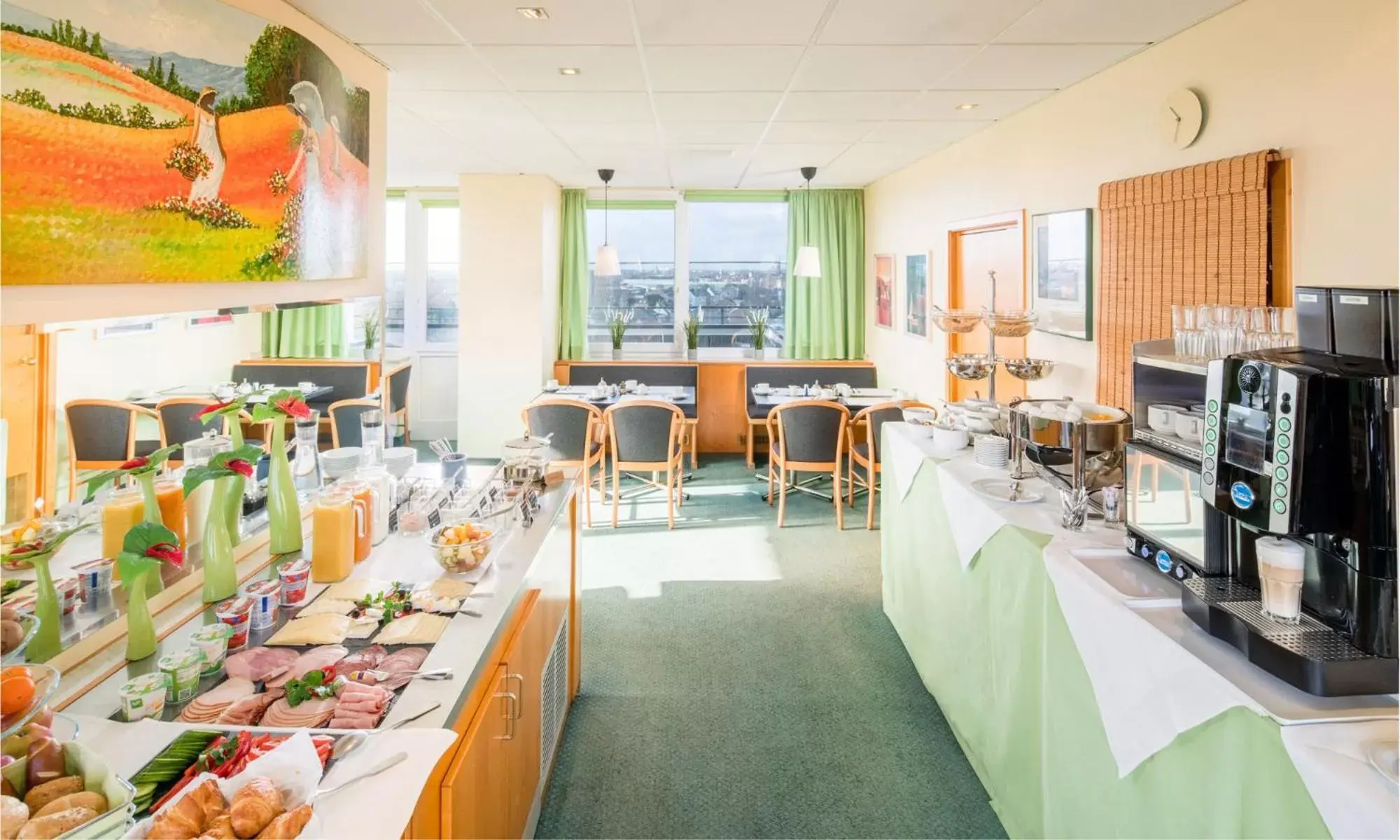 Buffet breakfast, Restaurant/Places to Eat in Garden Hotel Krefeld