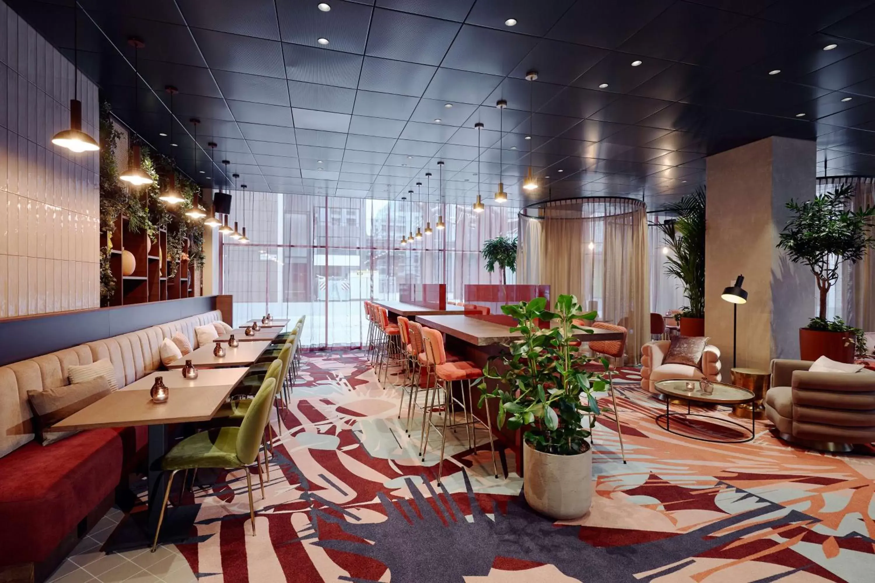 Lobby or reception, Restaurant/Places to Eat in Lindner Hotel Antwerp, part of JdV by Hyatt