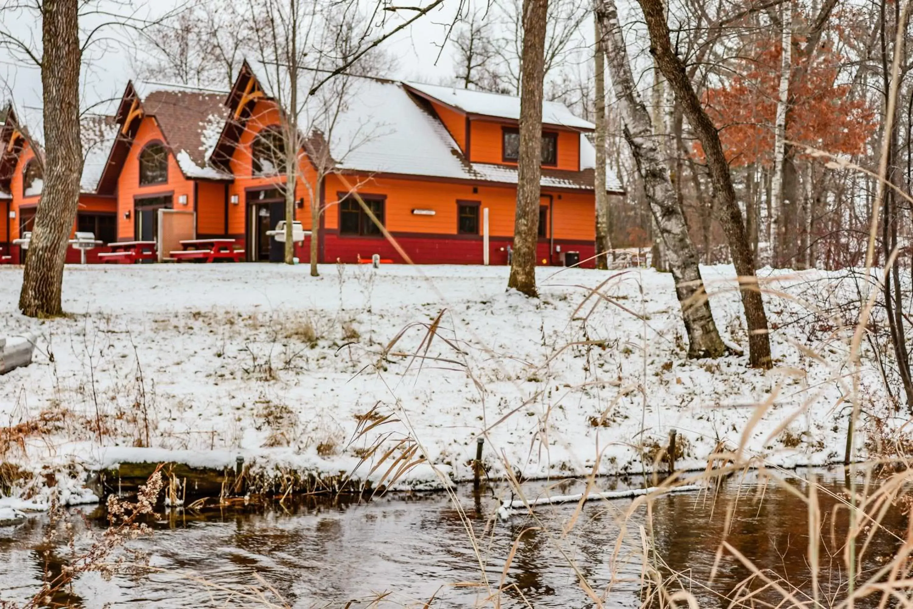 Property building, Winter in Good Ol Days Resort