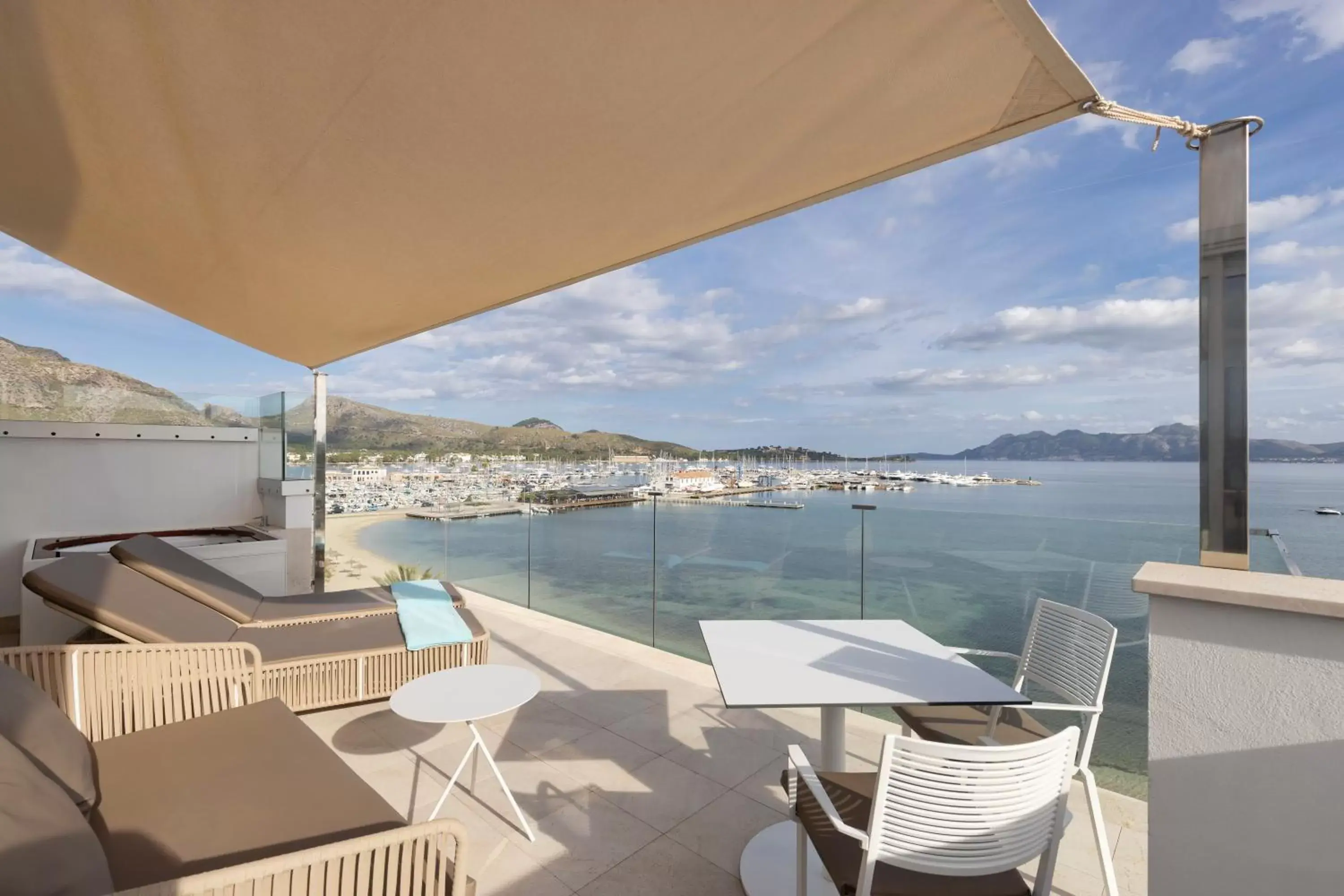 Balcony/Terrace in La Goleta Hotel de Mar - Adults Only
